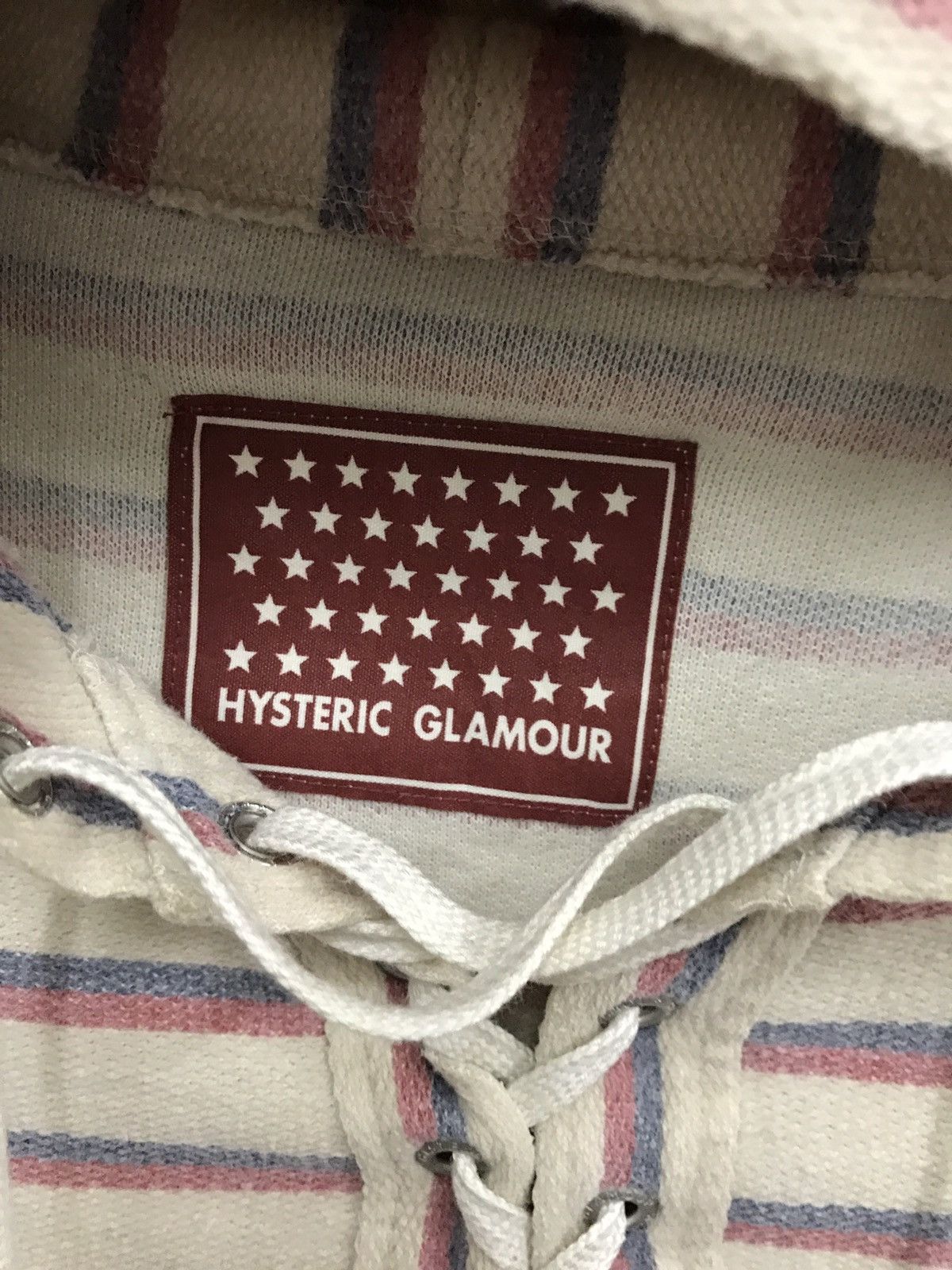Hysteric Glamour Hysteric Glamour Stripe Hoodies Size US S / EU 44-46 / 1 - 3 Thumbnail