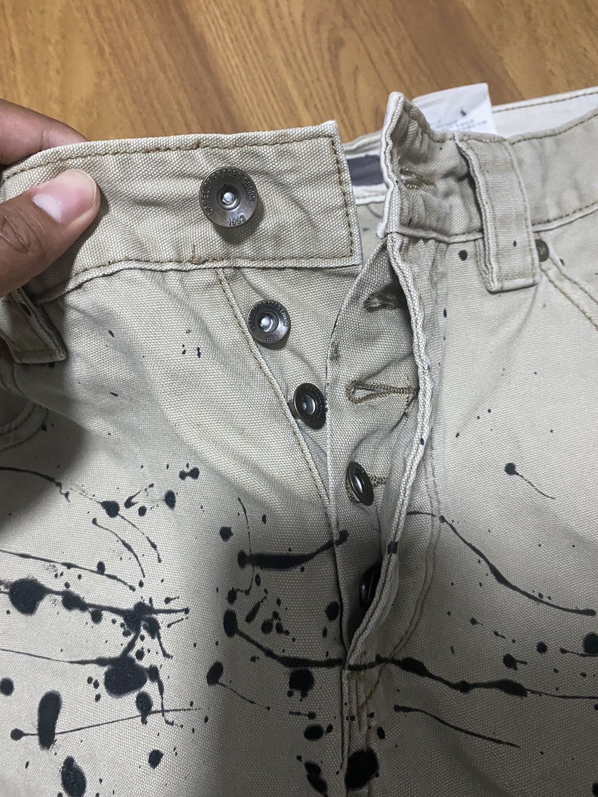 H&M × Vintage Vintage Paints H&M Double Knee Pants Workwear Size US 32 / EU 48 - 15 Thumbnail