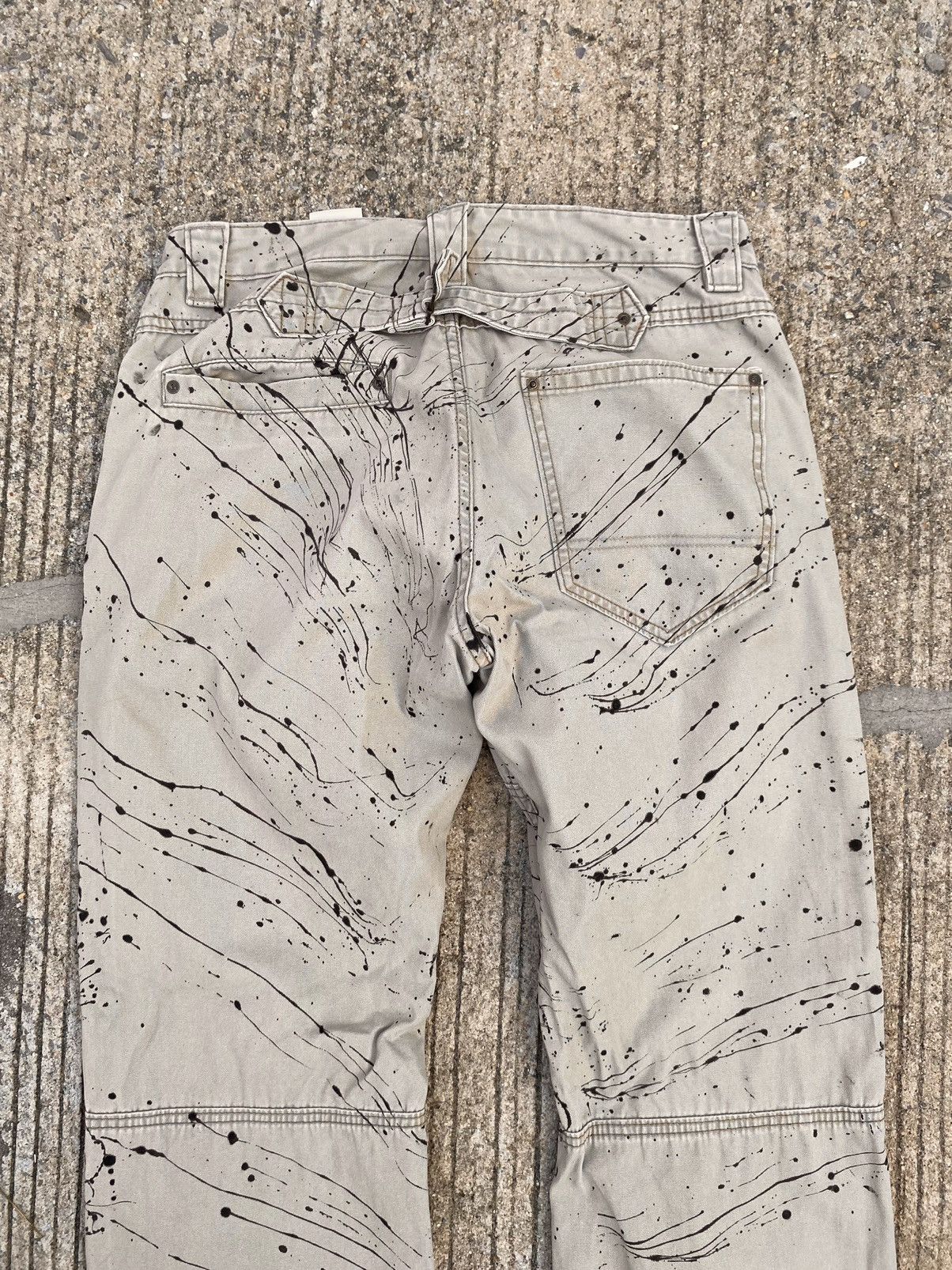 H&M × Vintage Vintage Paints H&M Double Knee Pants Workwear Size US 32 / EU 48 - 8 Thumbnail