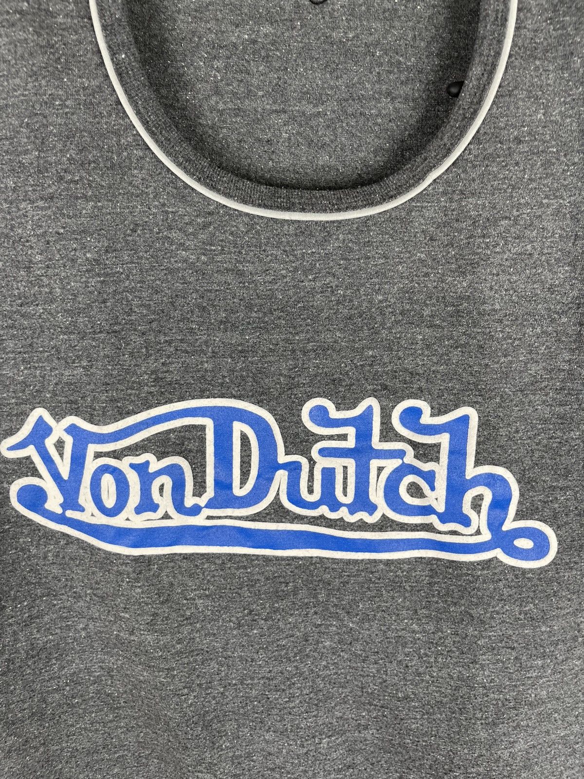 Von Dutch Von Dutch vintage big logo sleeve less tee shirt printed Size US L / EU 52-54 / 3 - 6 Thumbnail