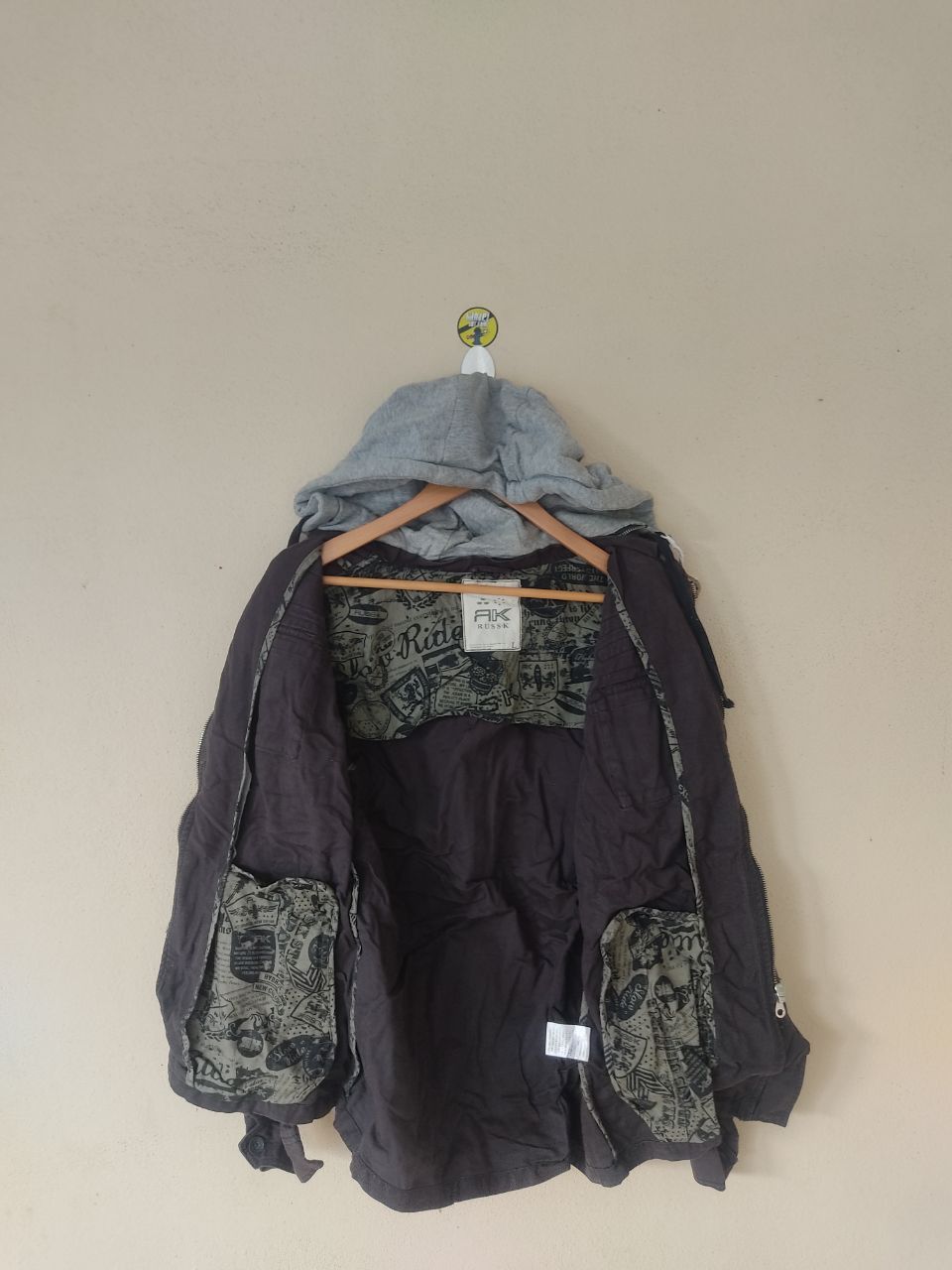 Japanese Brand RUSS K MILITARY UTILITIES JACKET Size US M / EU 48-50 / 2 - 3 Thumbnail