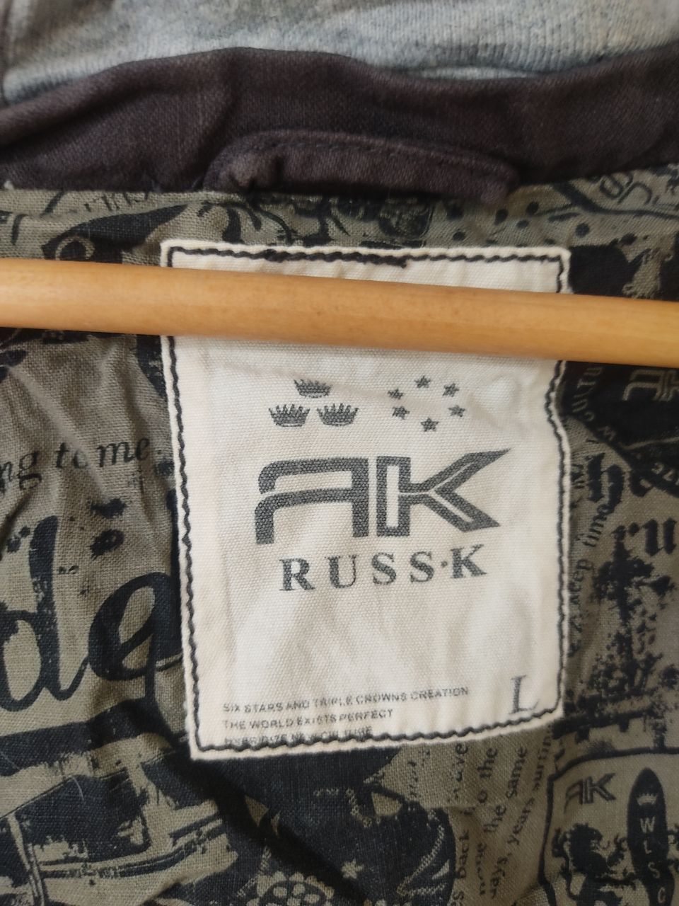 Japanese Brand RUSS K MILITARY UTILITIES JACKET Size US M / EU 48-50 / 2 - 6 Thumbnail