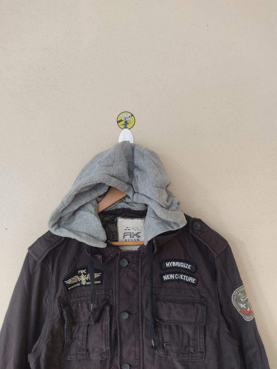 Japanese Brand RUSS K MILITARY UTILITIES JACKET Size US M / EU 48-50 / 2 - 4 Thumbnail