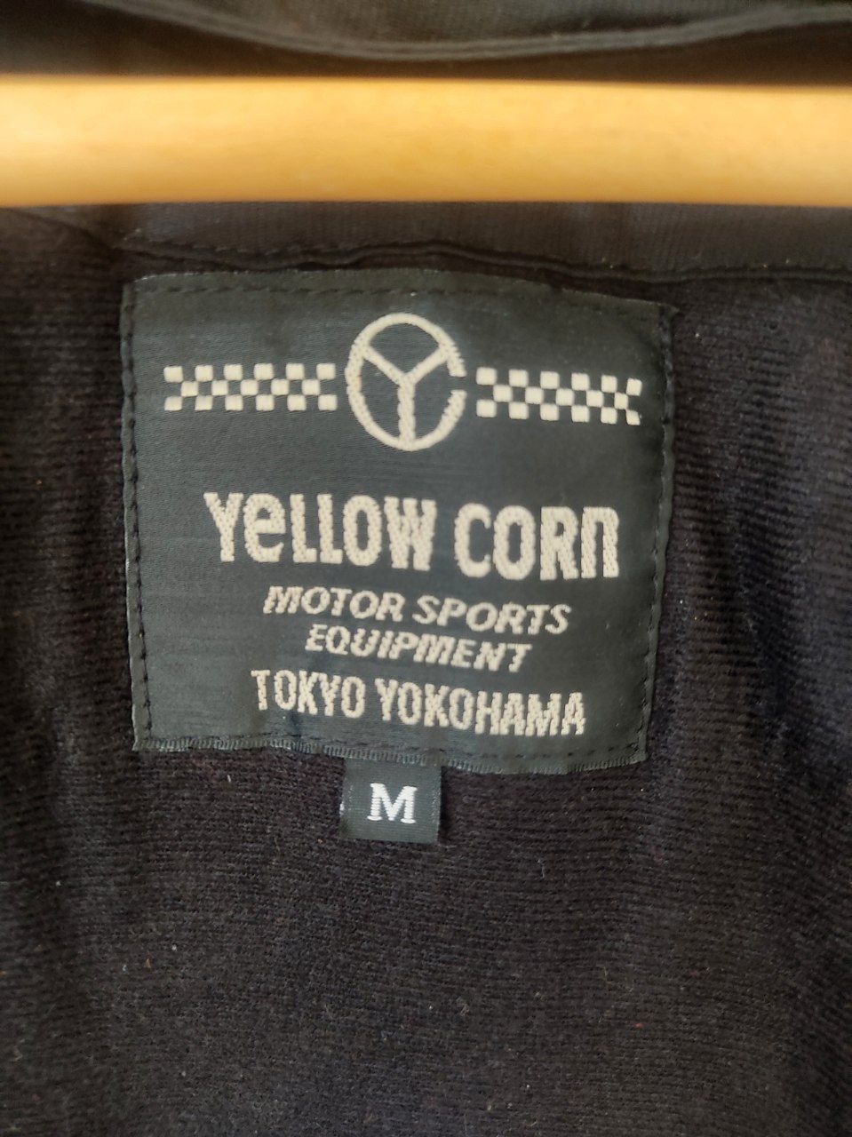 YELLOW CORN YELLOW CORN HIGHWAY MAGICIAN PADDED RACING BLACK JACKET Size US M / EU 48-50 / 2 - 8 Thumbnail
