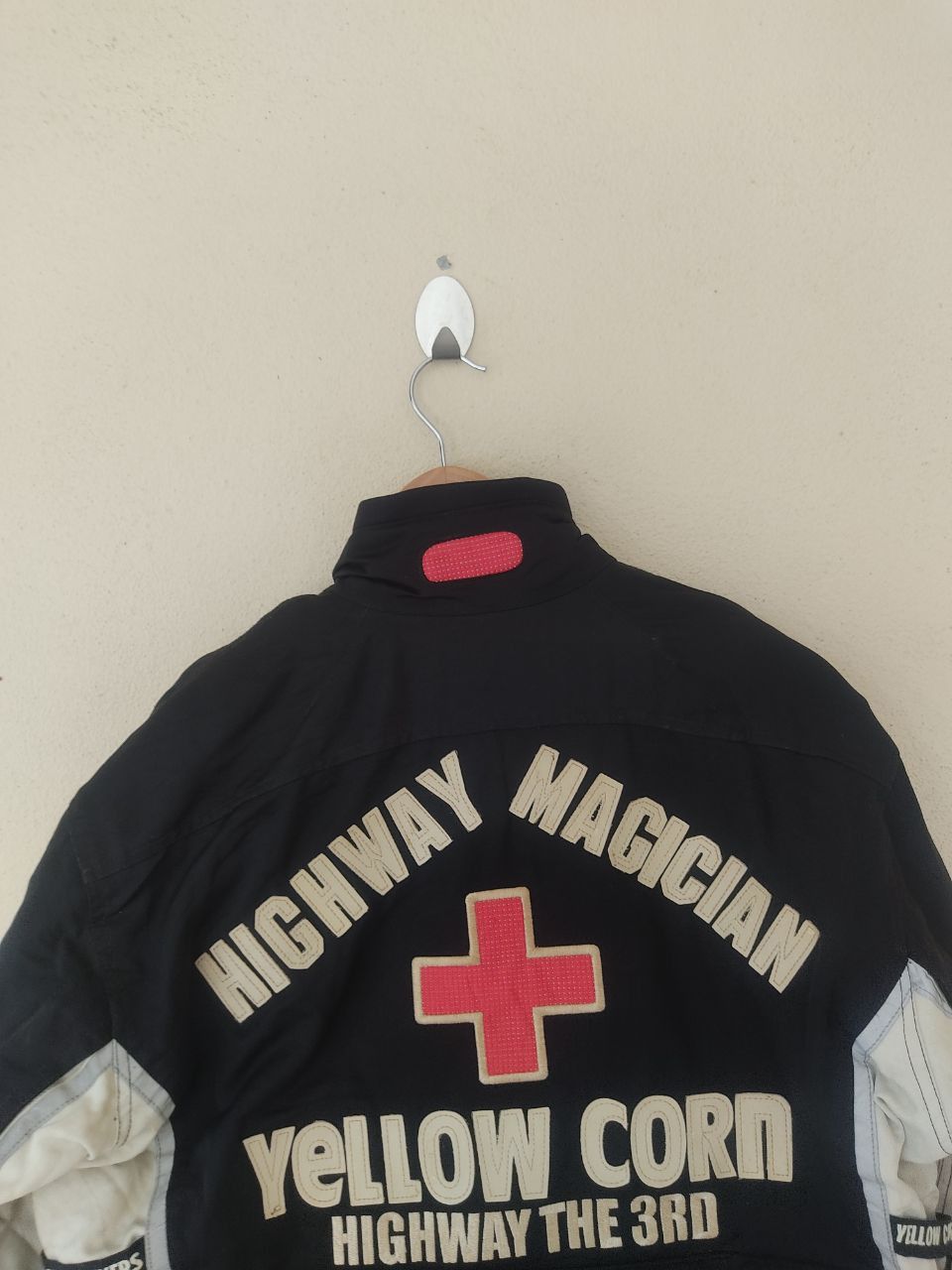 YELLOW CORN YELLOW CORN HIGHWAY MAGICIAN PADDED RACING BLACK JACKET Size US M / EU 48-50 / 2 - 5 Thumbnail