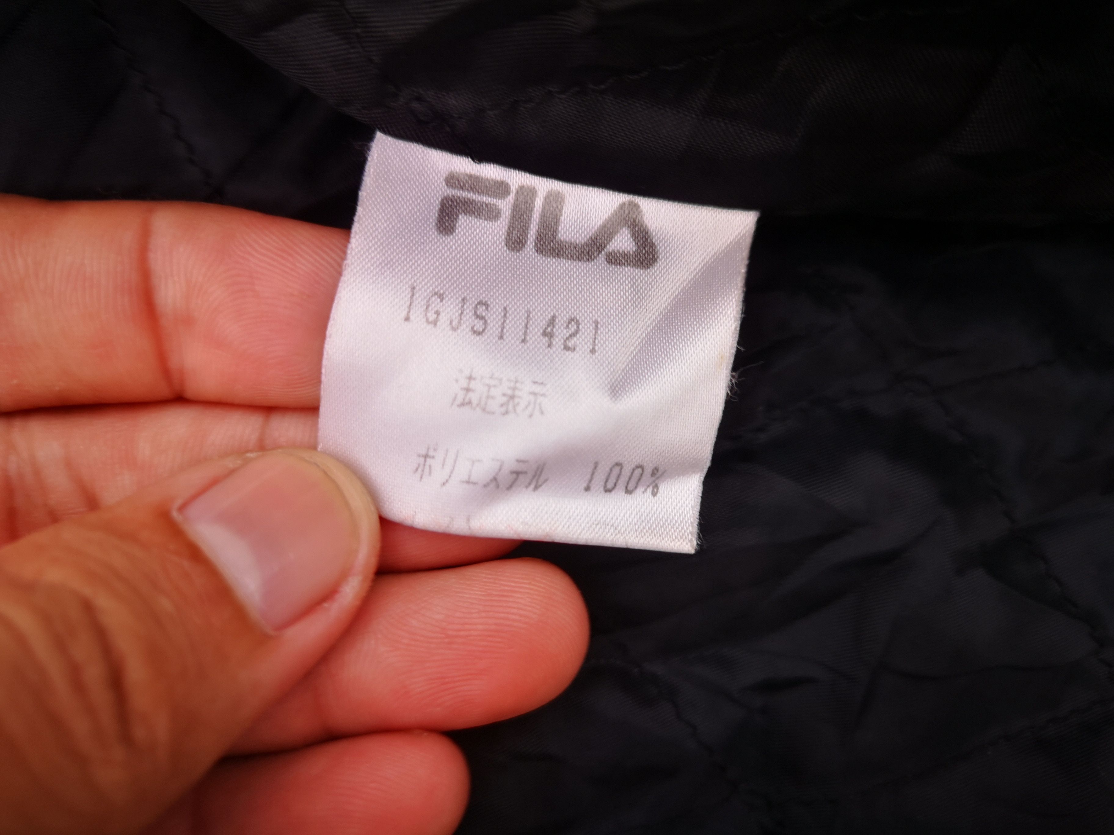 Fila × Vintage Fila Sherpa Fleece Zipper Jacket Size US L / EU 52-54 / 3 - 10 Thumbnail
