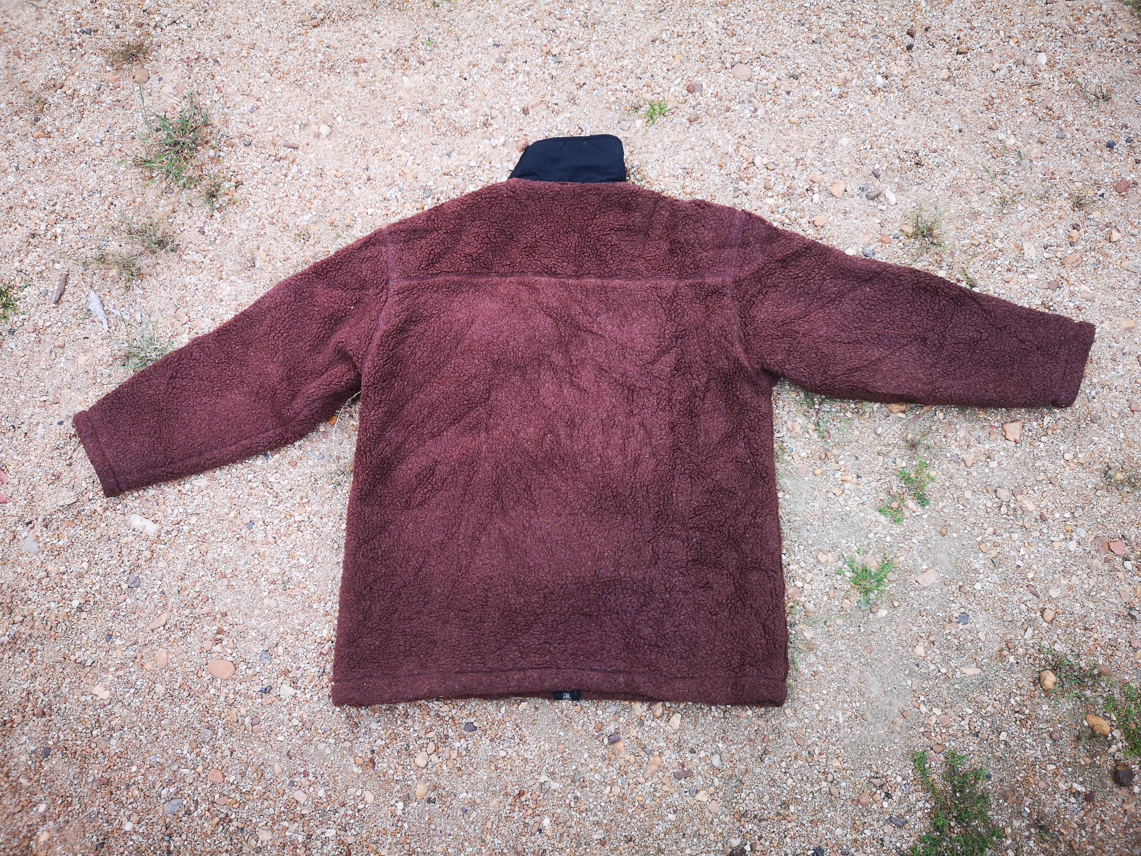 Fila × Vintage Fila Sherpa Fleece Zipper Jacket Size US L / EU 52-54 / 3 - 4 Thumbnail