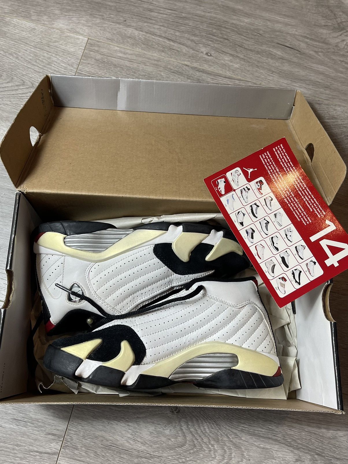 Jordan Brand 2006 Nike Air Jordan 14 Retro GS 4.5Y Womens 6 US VNDS Grailed