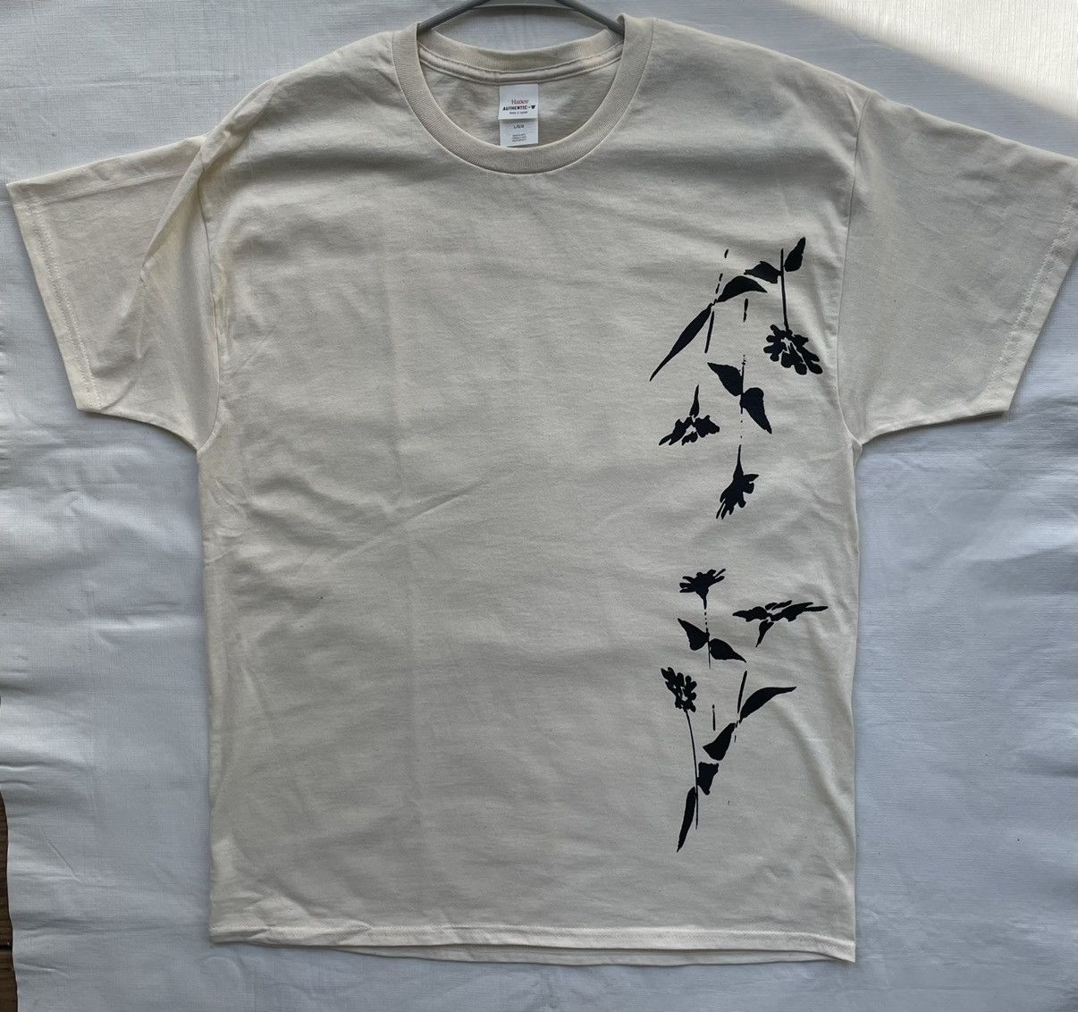Vintage Flower distort tee Size US L / EU 52-54 / 3 - 3 Thumbnail