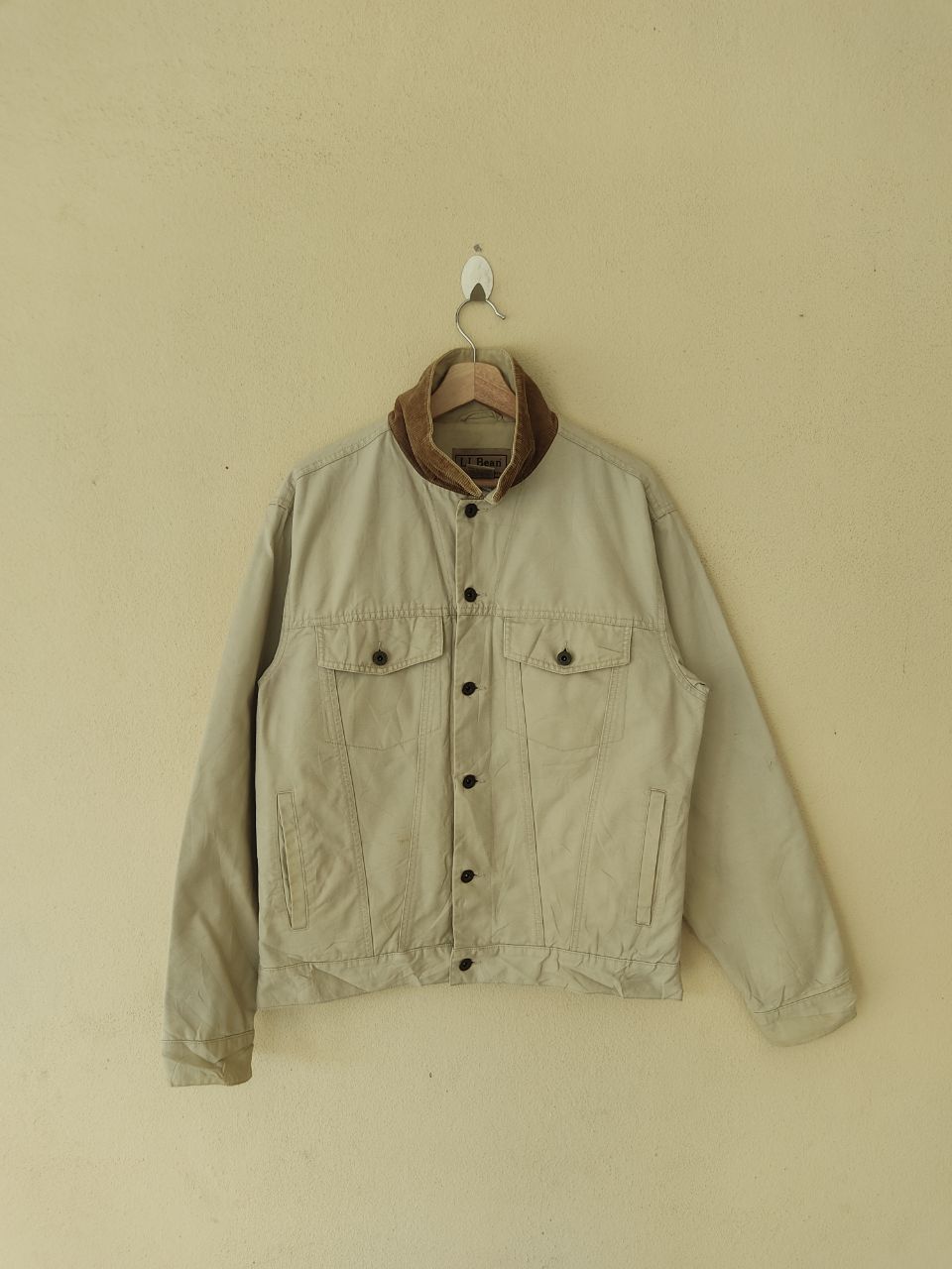 L.L. Bean × Vintage VINTAGE L.L BEAN WHITE WORKWEAR Size US M / EU 48-50 / 2 - 1 Thumbnail