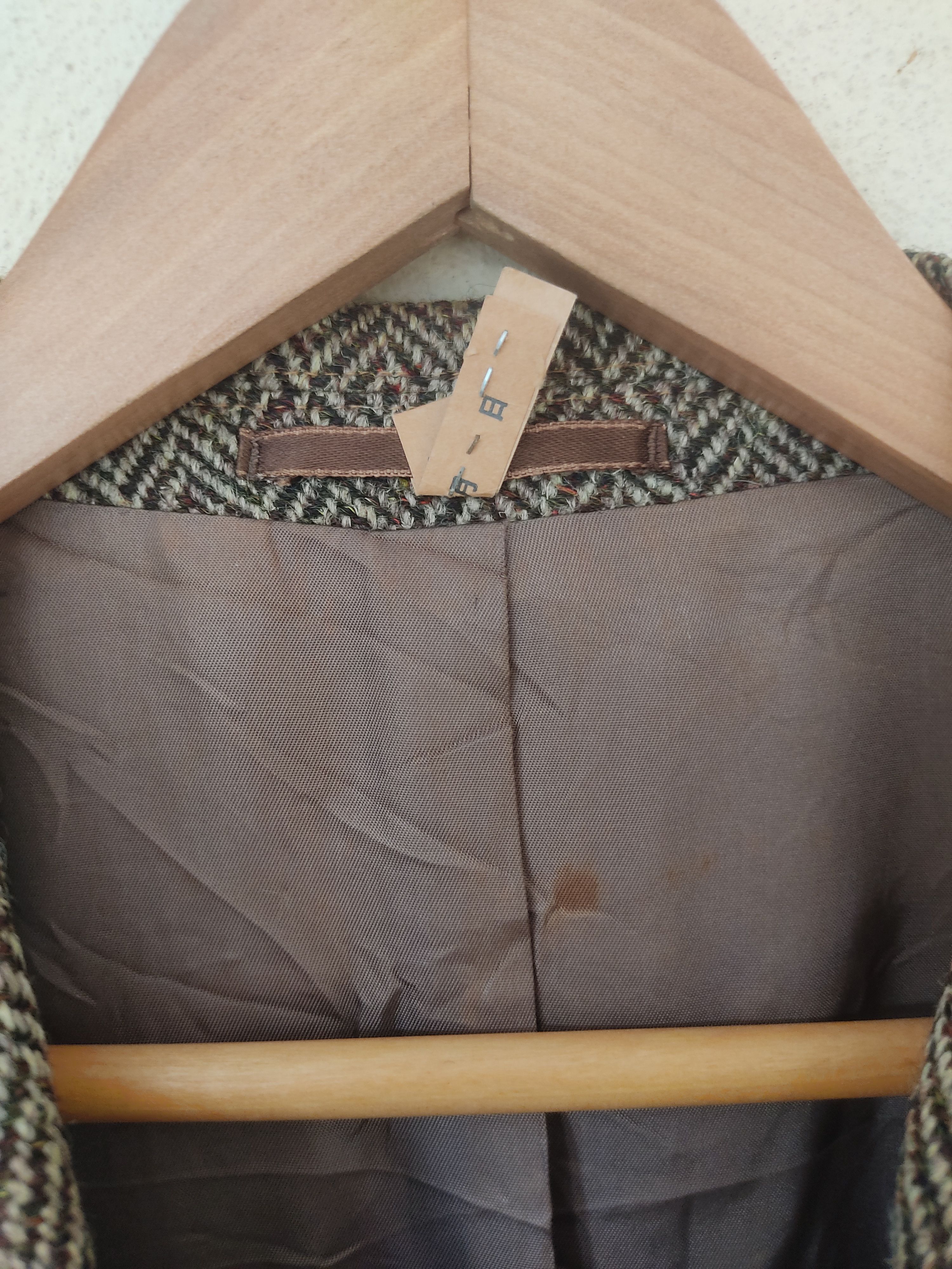 Harris Tweed VINTAGE HARIS TWEED AVANT GARDE BLAZERS Size US L / EU 52-54 / 3 - 6 Thumbnail