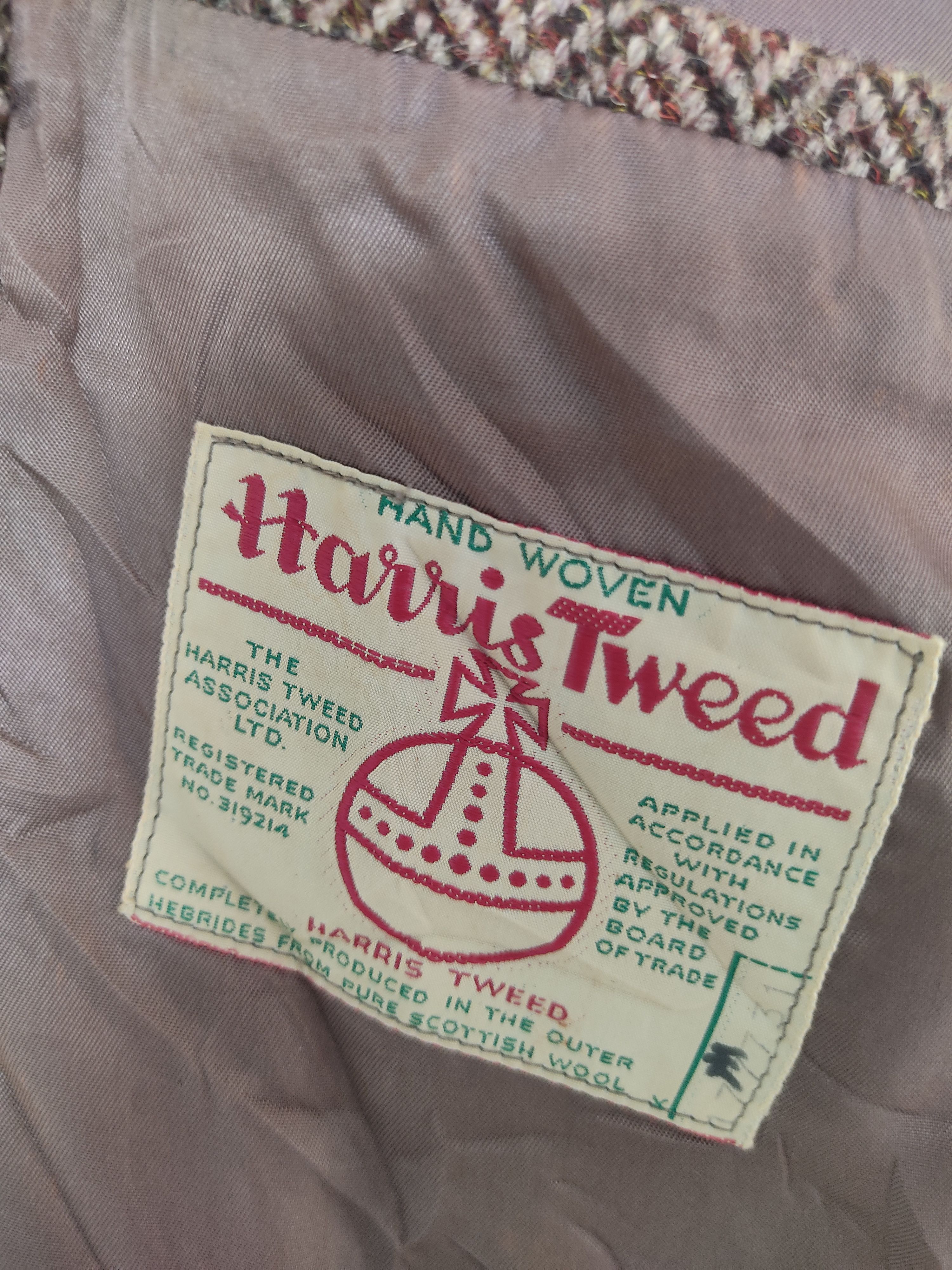 Harris Tweed VINTAGE HARIS TWEED AVANT GARDE BLAZERS Size US L / EU 52-54 / 3 - 5 Thumbnail