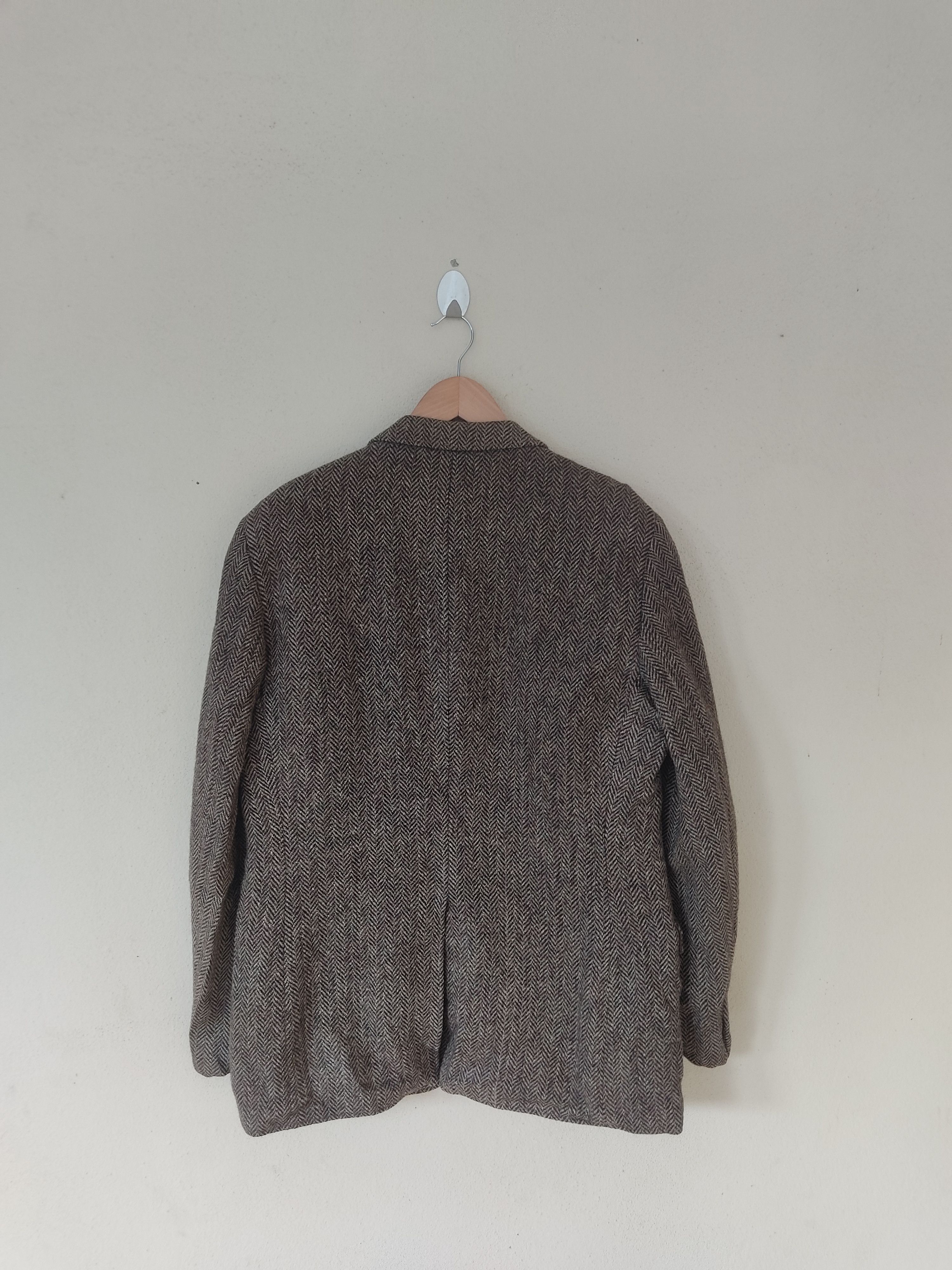 Harris Tweed VINTAGE HARIS TWEED AVANT GARDE BLAZERS Size US L / EU 52-54 / 3 - 3 Thumbnail