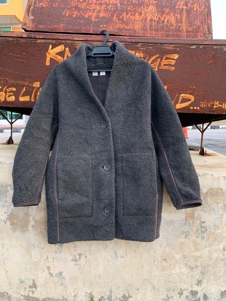 Lemaire × Uniqlo Uniqlo UUU Lemaire Sherpa Fleece Button Size US S / EU 44-46 / 1 - 1 Thumbnail