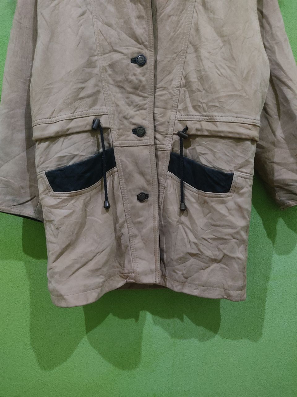 Japanese Brand × Vintage Peliceus Genuine Leather Parkas Size US L / EU 52-54 / 3 - 3 Thumbnail