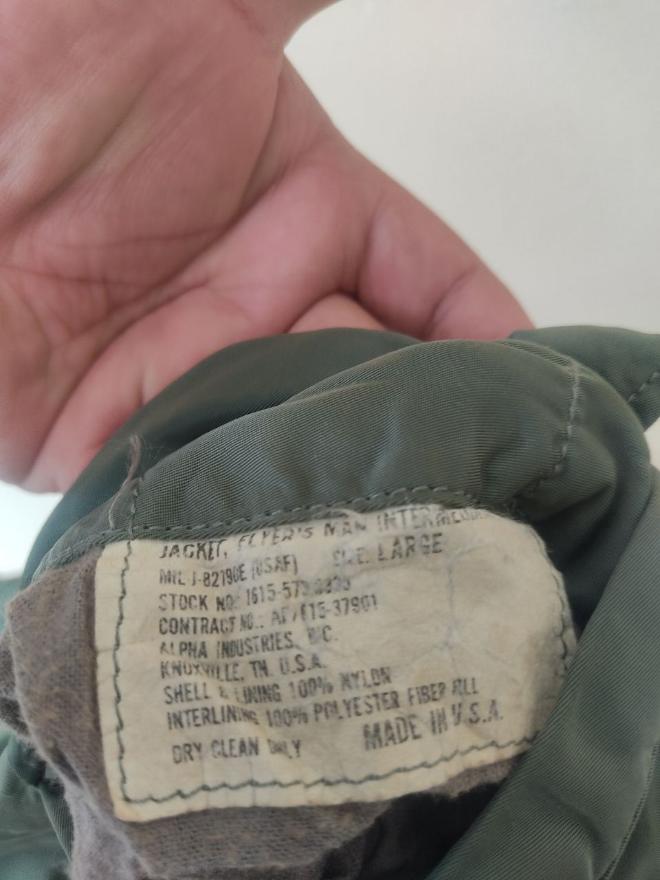 Alpha Industries ALPHA INDUSTRIES REVERSIBLE BOMBERS Size US L / EU 52-54 / 3 - 8 Thumbnail