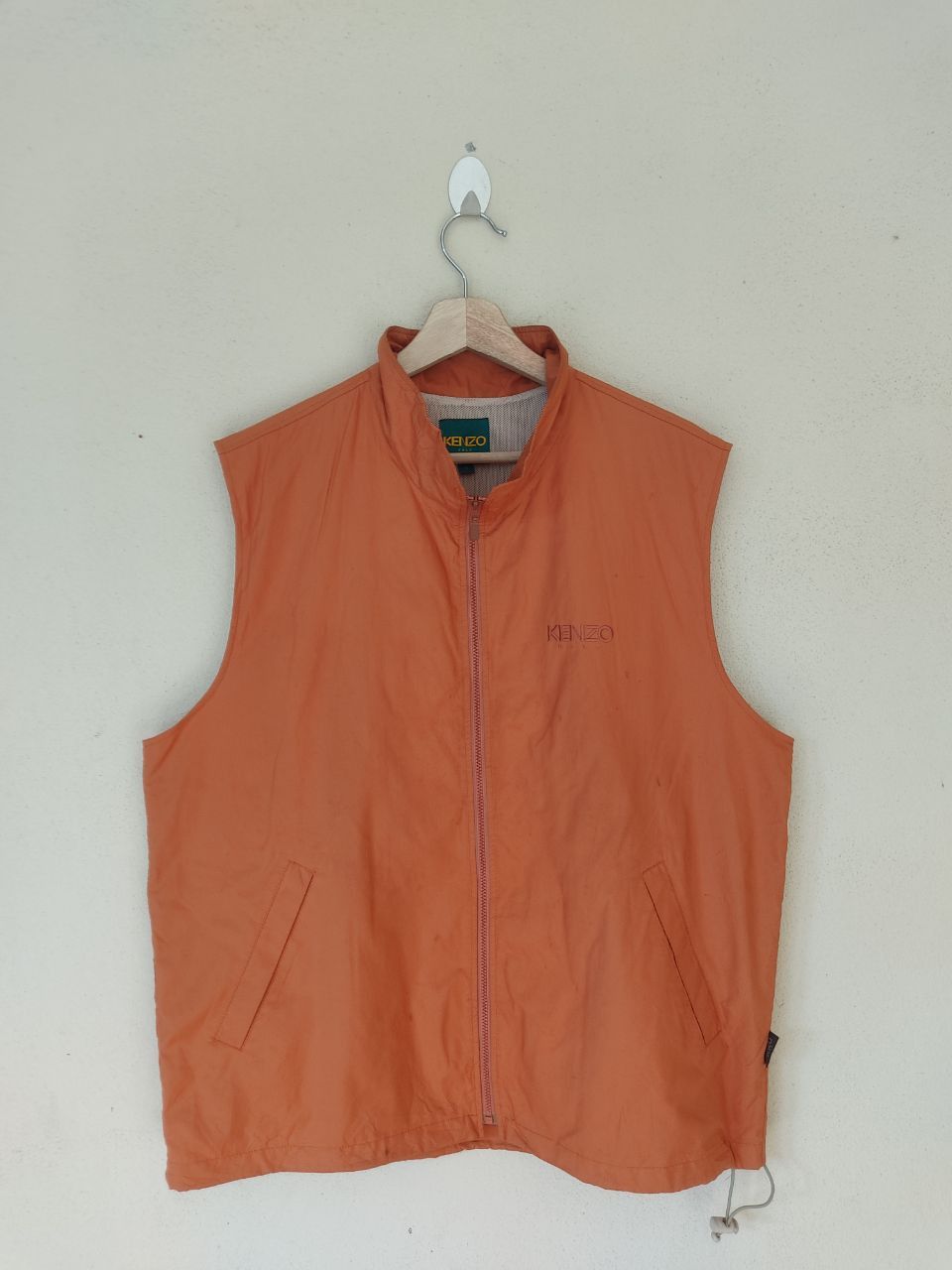 Kenzo × Vintage VINTAGE KENZO GOLF ORANGE VEST Size US L / EU 52-54 / 3 - 1 Thumbnail