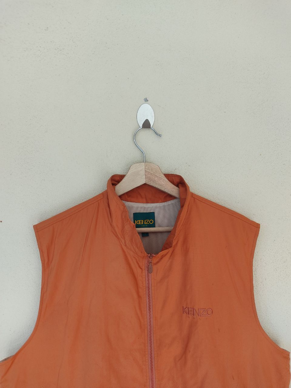 Kenzo × Vintage VINTAGE KENZO GOLF ORANGE VEST Size US L / EU 52-54 / 3 - 2 Thumbnail