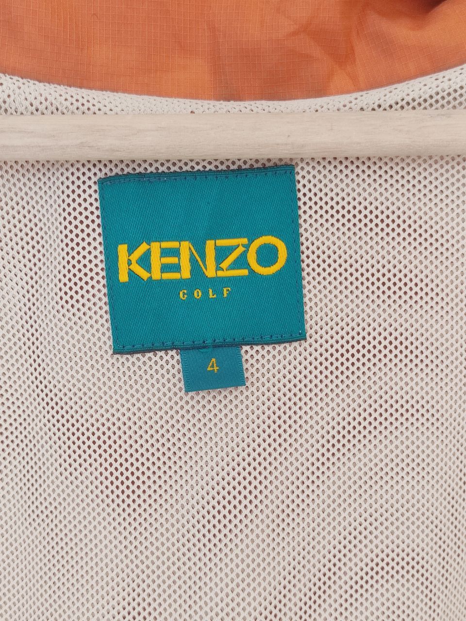 Kenzo × Vintage VINTAGE KENZO GOLF ORANGE VEST Size US L / EU 52-54 / 3 - 6 Thumbnail