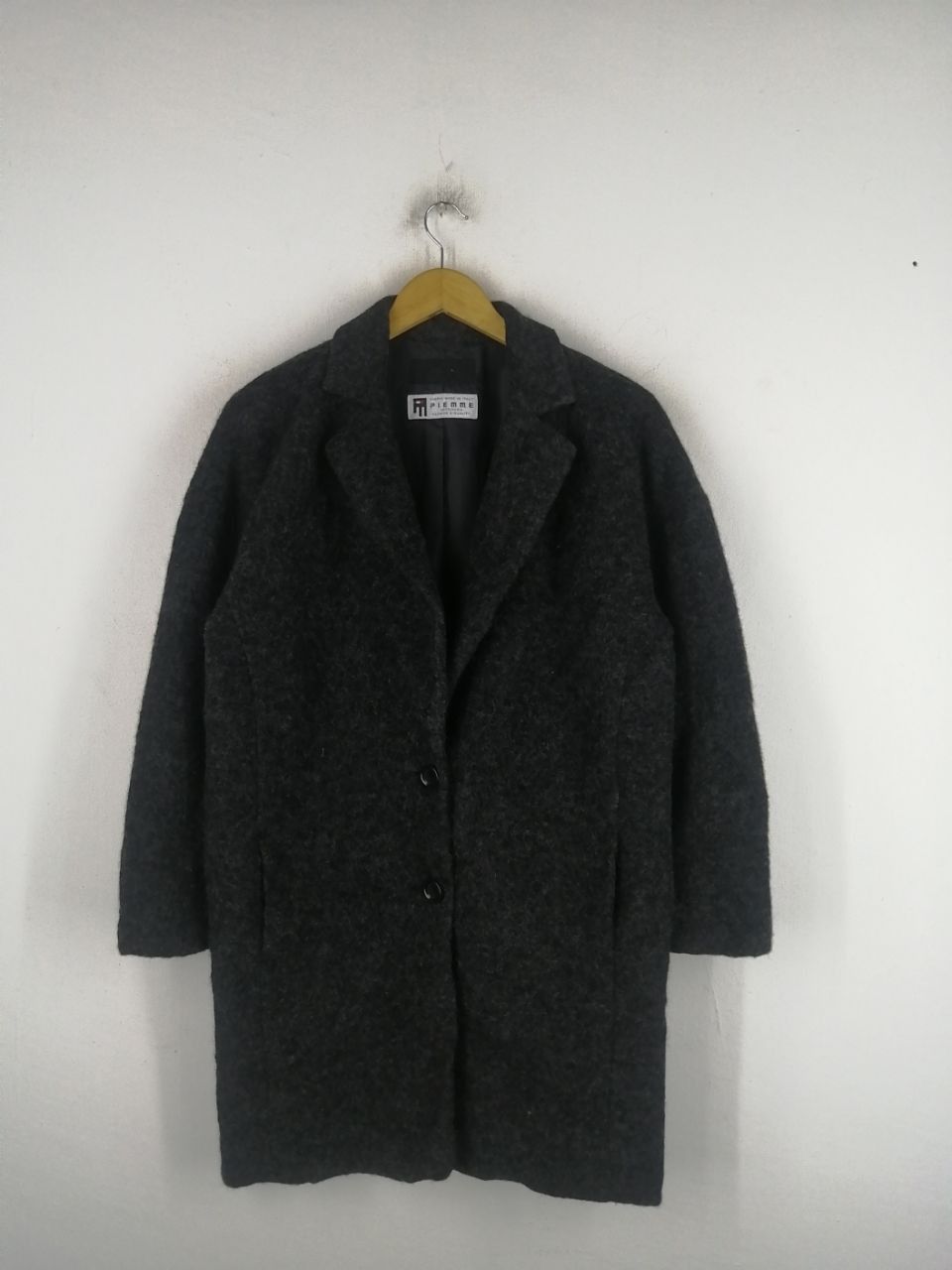 Japanese Brand Piemme Argitiana Fabric Made in Italy Coat Size US L / EU 52-54 / 3 - 2 Thumbnail