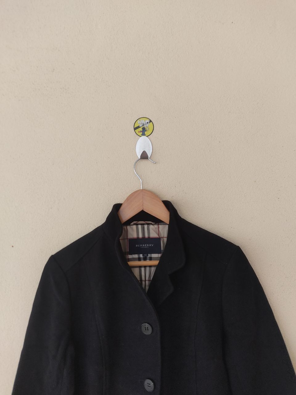 Burberry BURBERRY BLACK JACKET Size US S / EU 44-46 / 1 - 6 Thumbnail