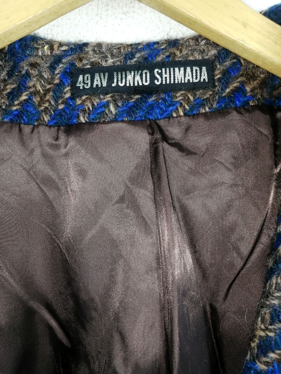Japanese Brand × Junko Shimada 49 AV by Junko Shimada Knit Wool Coat Size US L / EU 52-54 / 3 - 5 Thumbnail