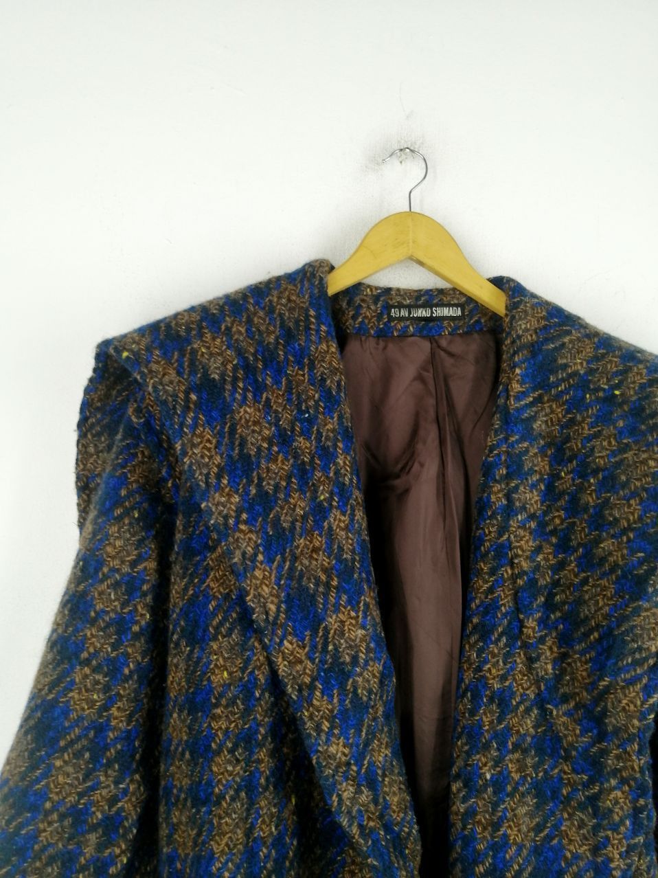 Japanese Brand × Junko Shimada 49 AV by Junko Shimada Knit Wool Coat Size US L / EU 52-54 / 3 - 3 Thumbnail