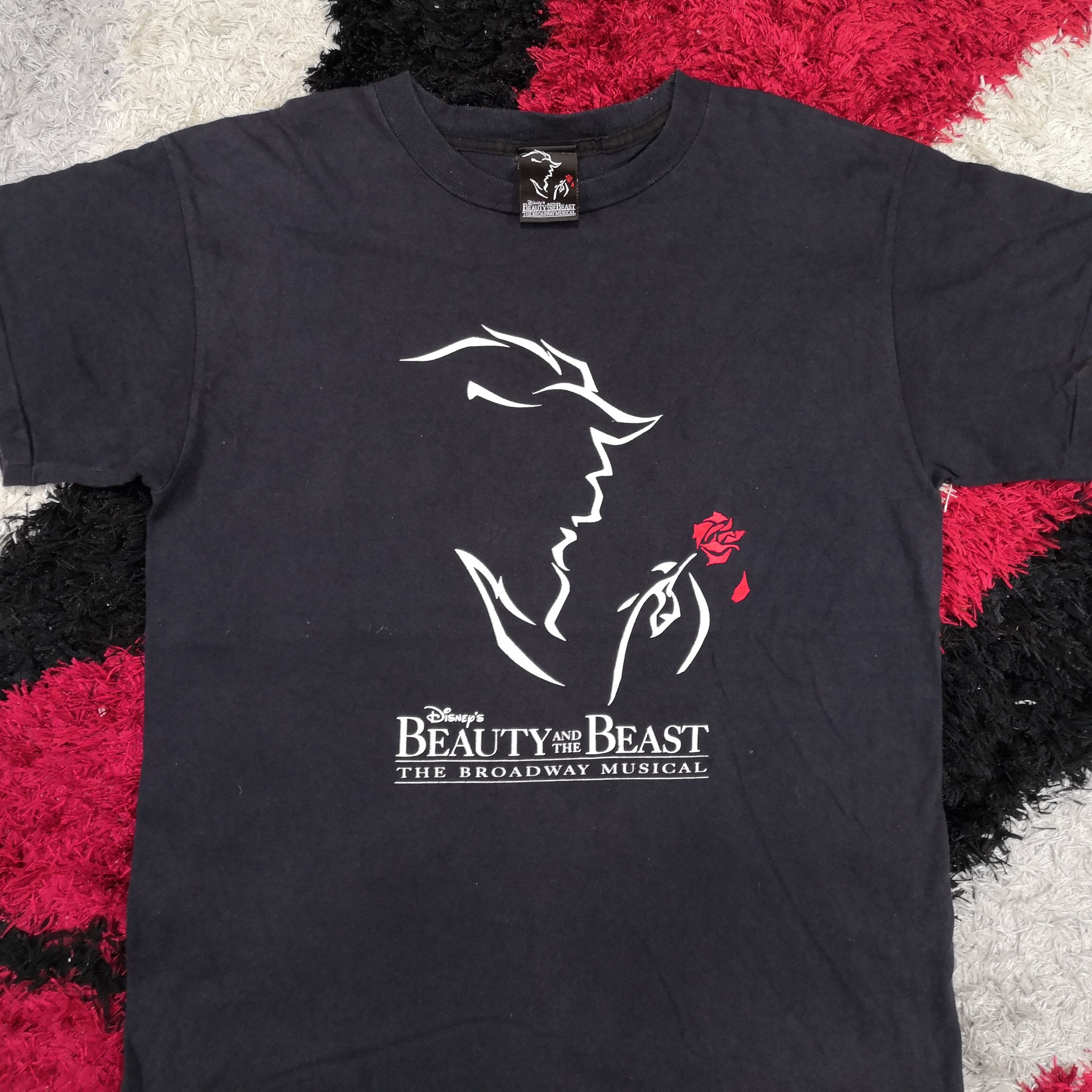 Vintage Vintage Beauty and the Beast T-Shirt Disney 56789 Size US M / EU 48-50 / 2 - 3 Thumbnail