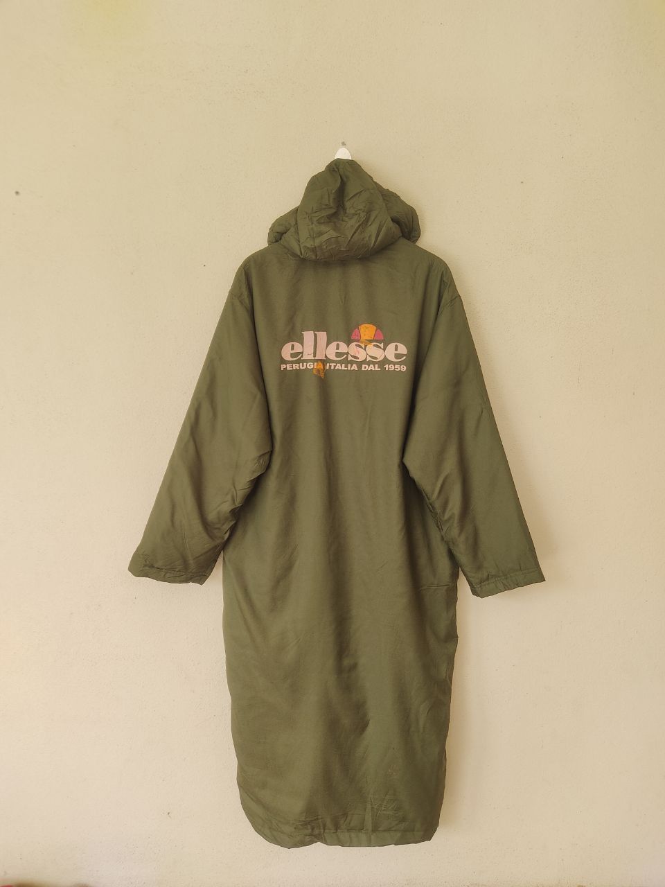 ELLESSE LONG JACKET ARMY GREEN