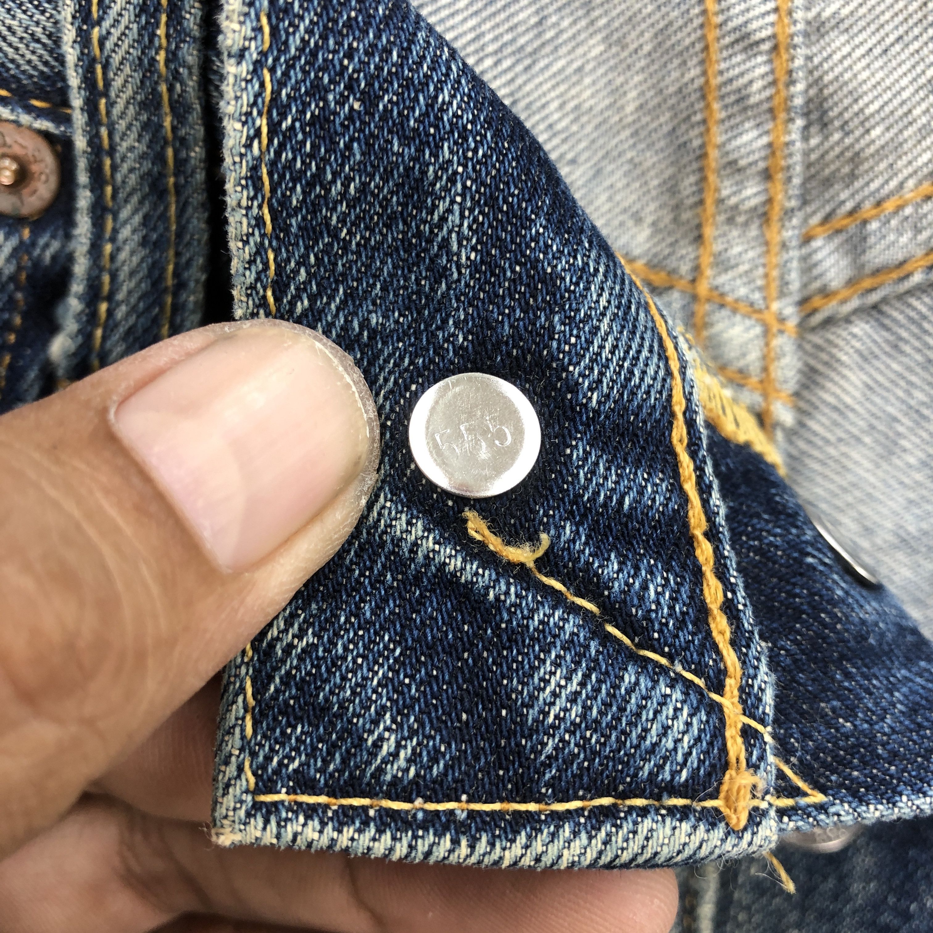 Levi's Vintage 80s Levi's 501xx Selvedge Distressed Jeans Denim Size US 30 / EU 46 - 8 Thumbnail
