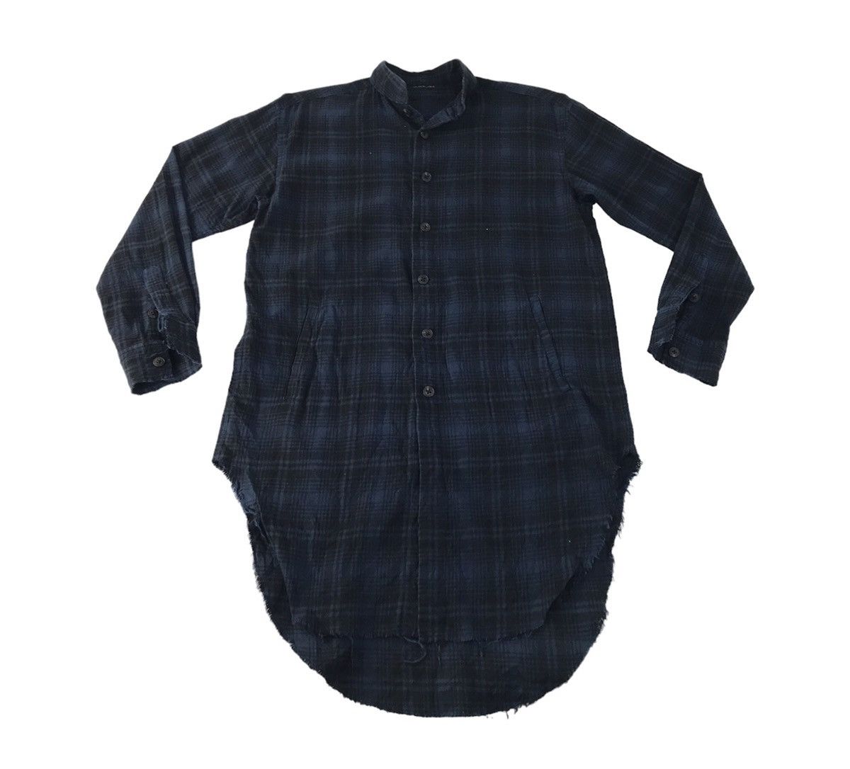 Flannel Moonage Devilment Long Flannel Shirt Button Up Plaid Check Size L / US 10 / IT 46 - 1 Thumbnail