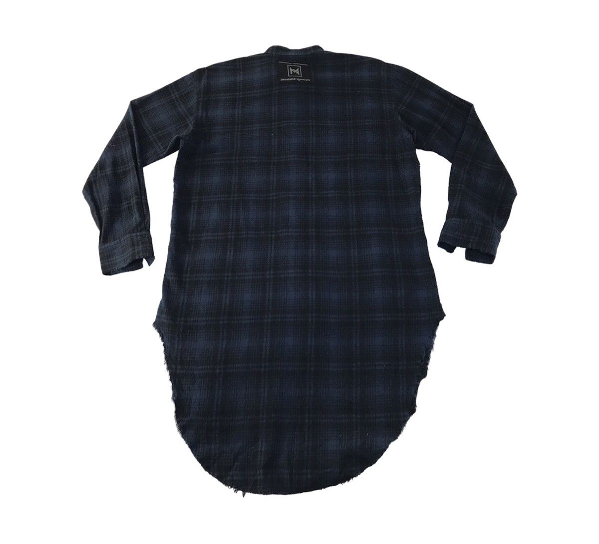 Flannel Moonage Devilment Long Flannel Shirt Button Up Plaid Check Size L / US 10 / IT 46 - 2 Thumbnail