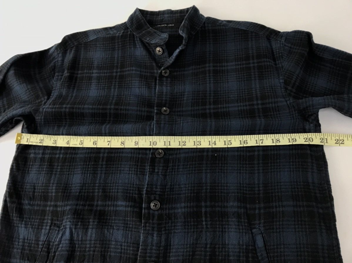 Flannel Moonage Devilment Long Flannel Shirt Button Up Plaid Check Size L / US 10 / IT 46 - 8 Thumbnail