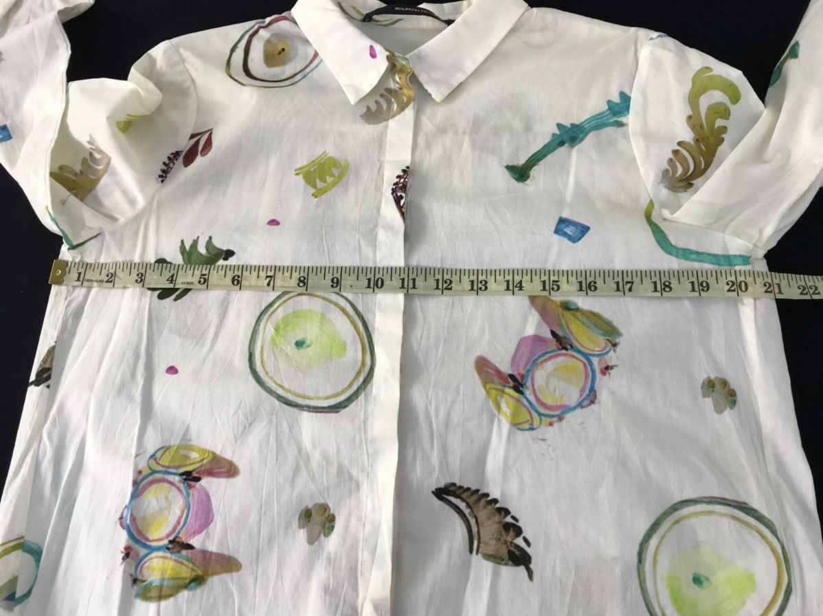 Other Maurizio Pecoraro Milano Blouse Button Up All Over Art Size M / US 6-8 / IT 42-44 - 10 Thumbnail