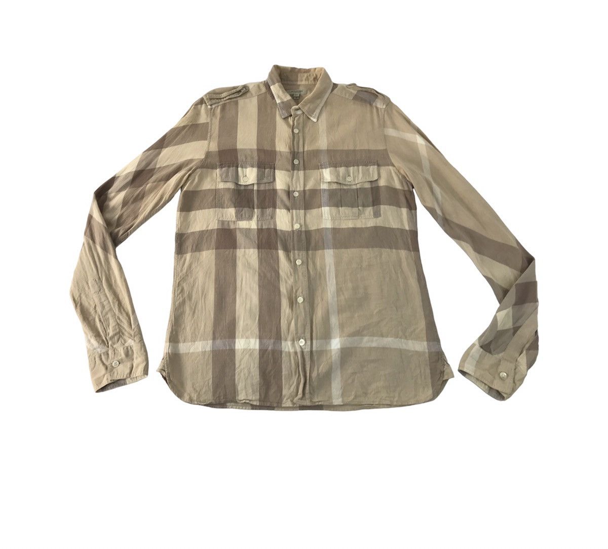 Burberry Burberry London Double Pockets Nova Plaid Check Monogram Size US L / EU 52-54 / 3 - 1 Thumbnail