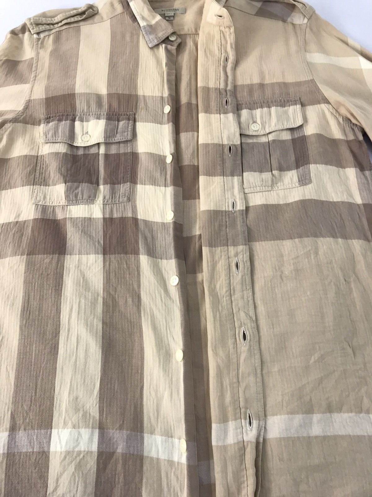 Burberry Burberry London Double Pockets Nova Plaid Check Monogram Size US L / EU 52-54 / 3 - 4 Thumbnail