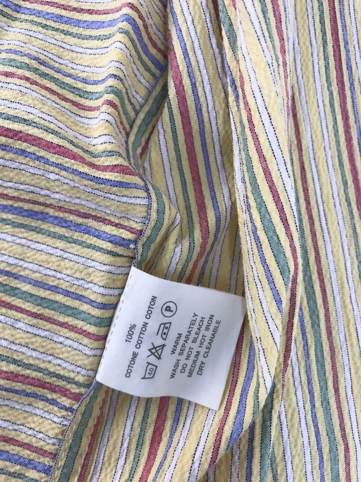 Japanese Brand Kapital Button Down Colorful Different Striped Art Shirt Size US S / EU 44-46 / 1 - 7 Thumbnail