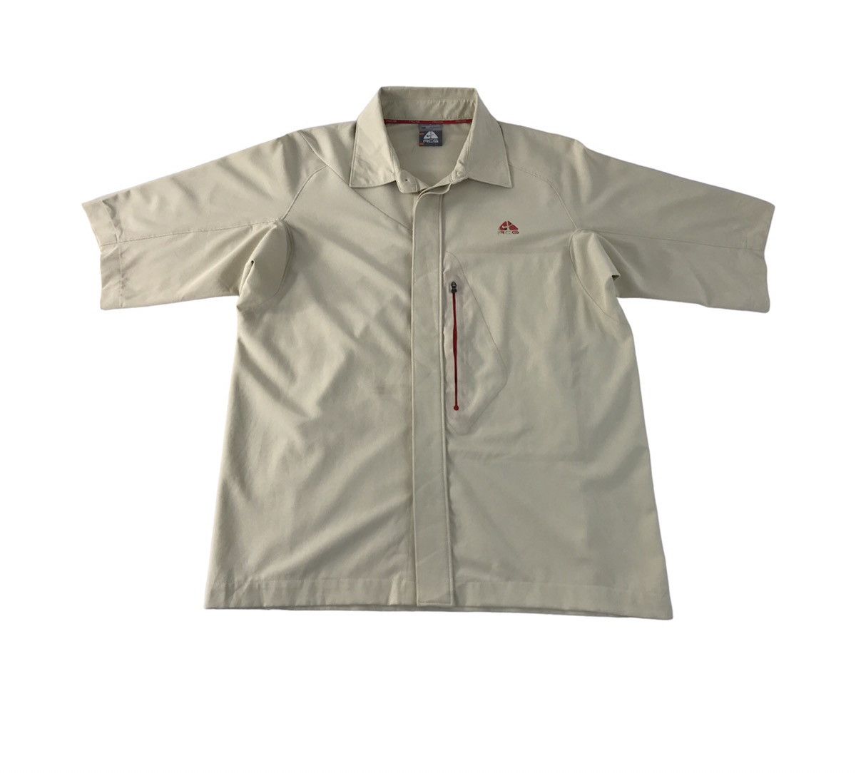 Nike ACG Vintage Nike ACG Zipper Shirt Art Multi Pockets Size US M / EU 48-50 / 2 - 1 Thumbnail
