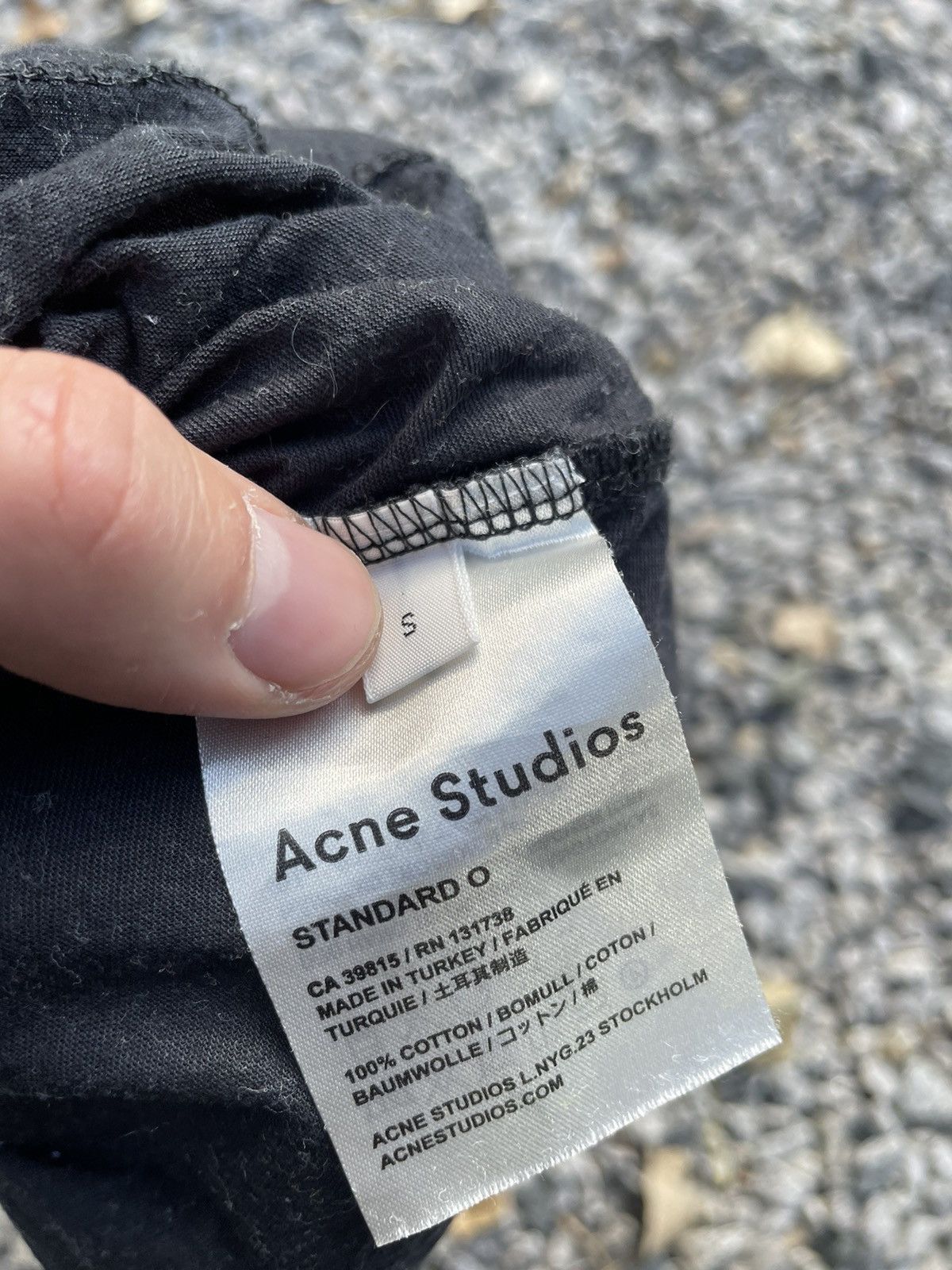 Acne Studios Acne Studios Standard O Basic High Quality Woman Tee Luxury Size S / US 4 / IT 40 - 3 Thumbnail