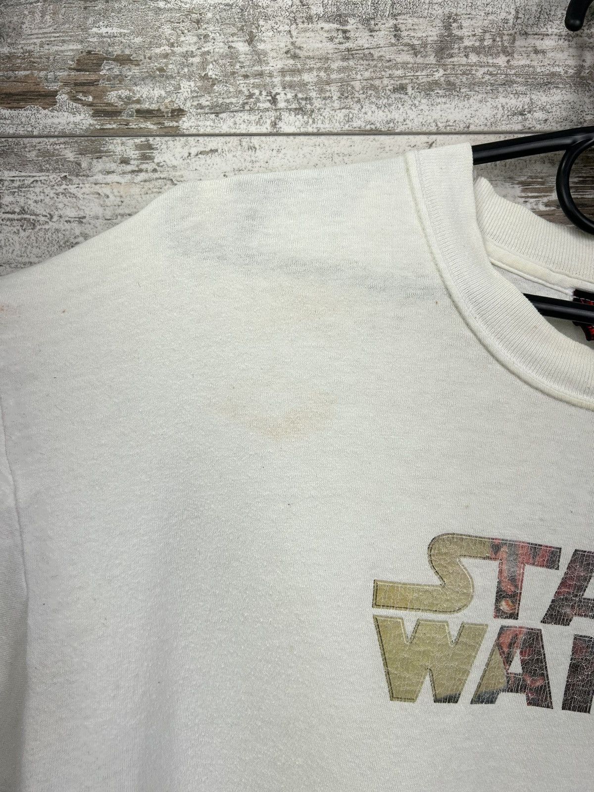 Star Wars × Vintage Mens Vintage Star Wars T Shirt rare y2k streetwear movie Size US L / EU 52-54 / 3 - 4 Thumbnail