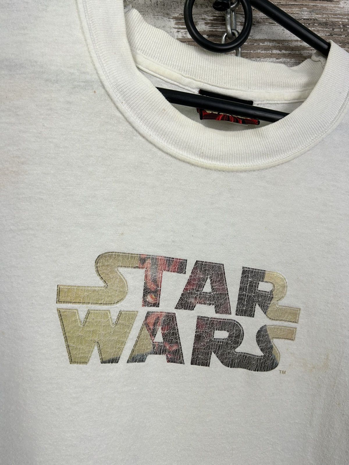 Star Wars × Vintage Mens Vintage Star Wars T Shirt rare y2k streetwear movie Size US L / EU 52-54 / 3 - 5 Thumbnail