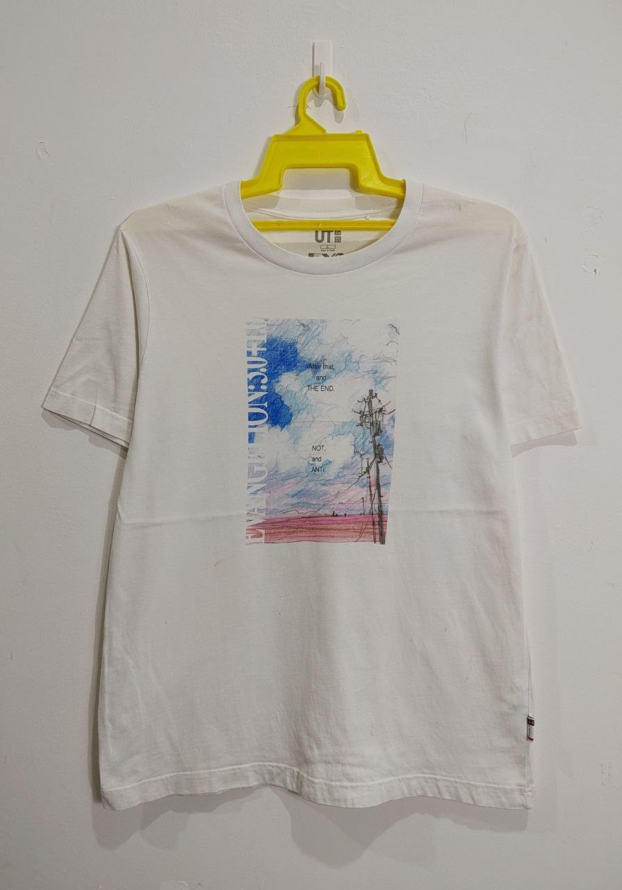 Anime × Cartoon Network × Japanese Brand Evangelion Japan Vintage Anime Tee Akira Bleach Manga Size US L / EU 52-54 / 3 - 2 Thumbnail