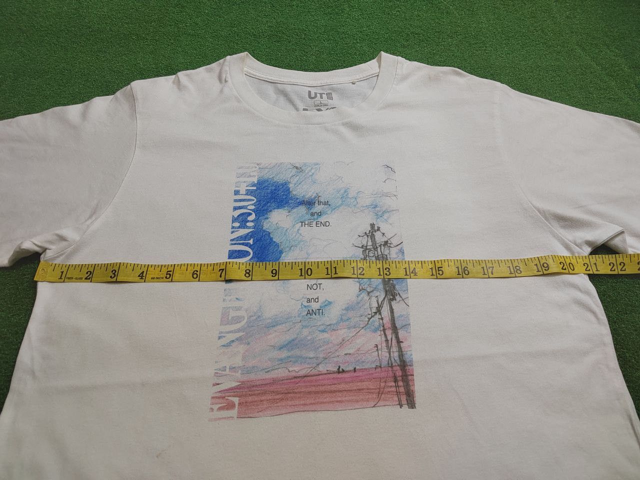 Anime × Cartoon Network × Japanese Brand Evangelion Japan Vintage Anime Tee Akira Bleach Manga Size US L / EU 52-54 / 3 - 4 Thumbnail