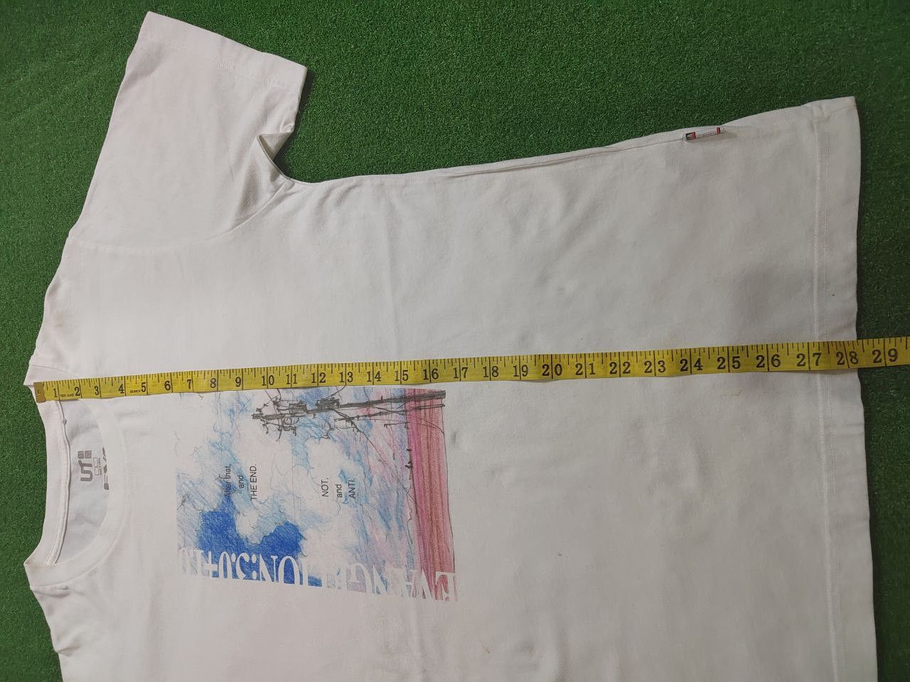 Anime × Cartoon Network × Japanese Brand Evangelion Japan Vintage Anime Tee Akira Bleach Manga Size US L / EU 52-54 / 3 - 5 Thumbnail