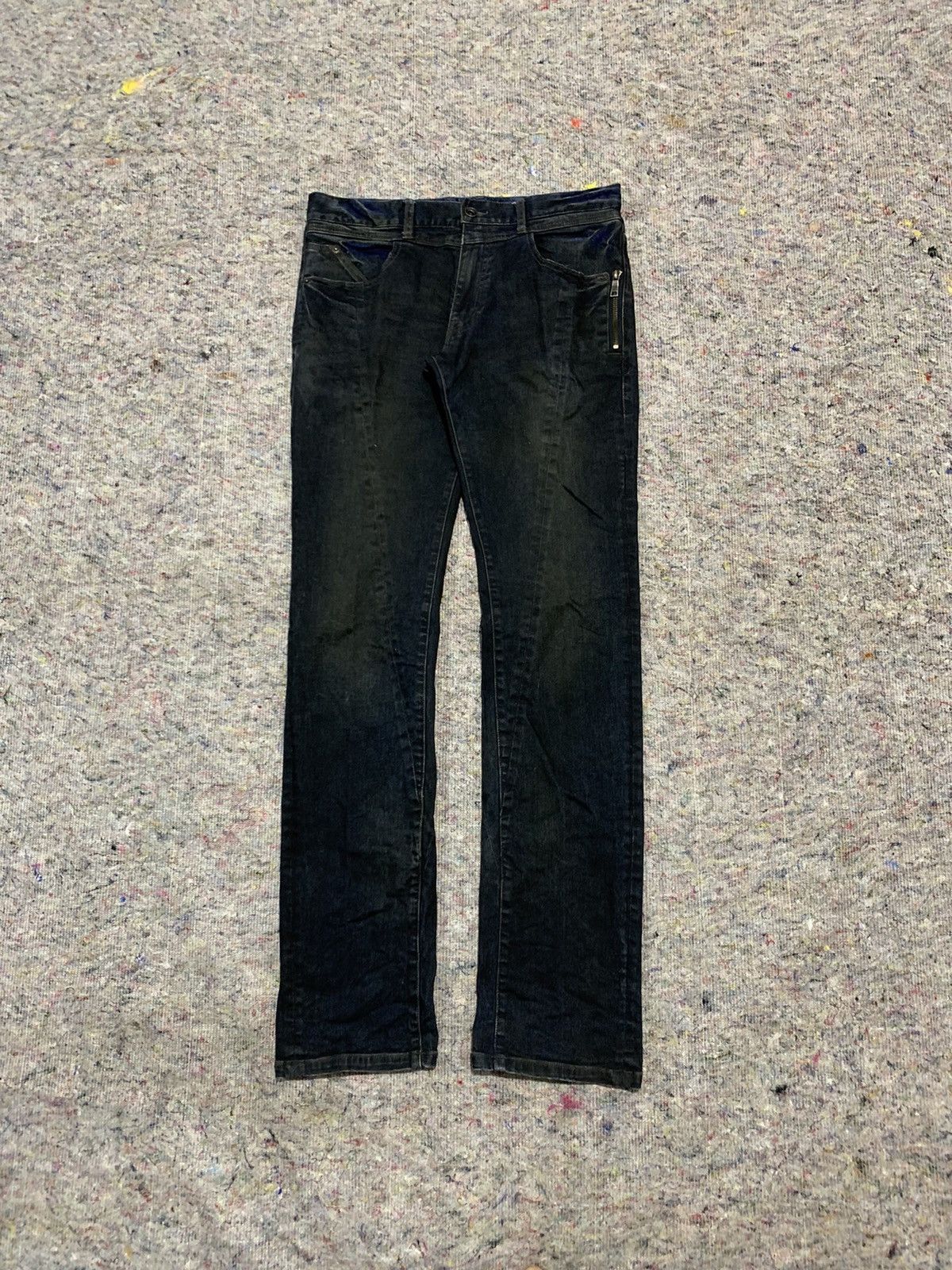 Japanese Brand × PPFM × Schlussel 💸BINDINGOFFER💸Schlussel dark blue washed pants Size US 31 - 3 Thumbnail