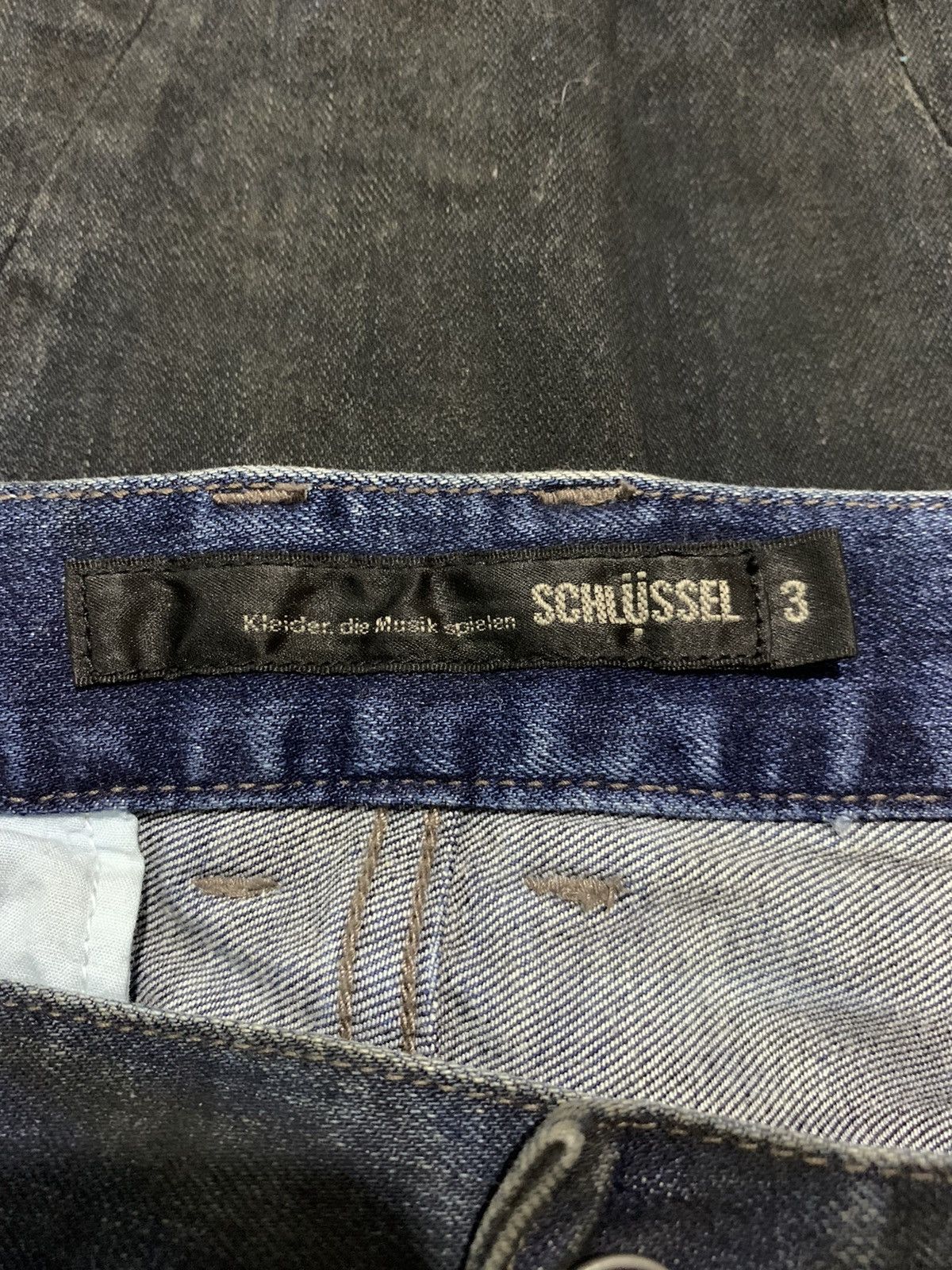 Japanese Brand × PPFM × Schlussel 💸BINDINGOFFER💸Schlussel dark blue washed pants Size US 31 - 6 Thumbnail