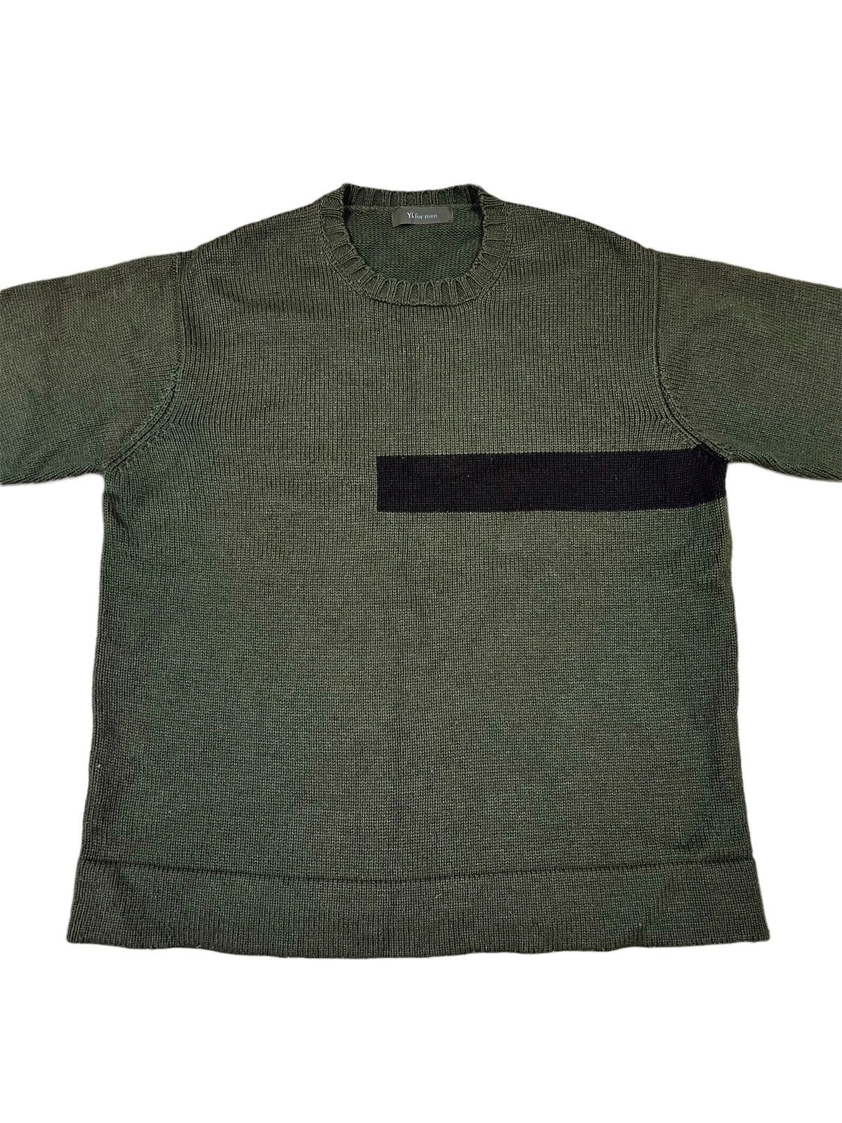 Yohji Yamamoto 1990s Yohji Yamamoto Black Lines Runway Knitwear Sweater Size US L / EU 52-54 / 3 - 3 Thumbnail