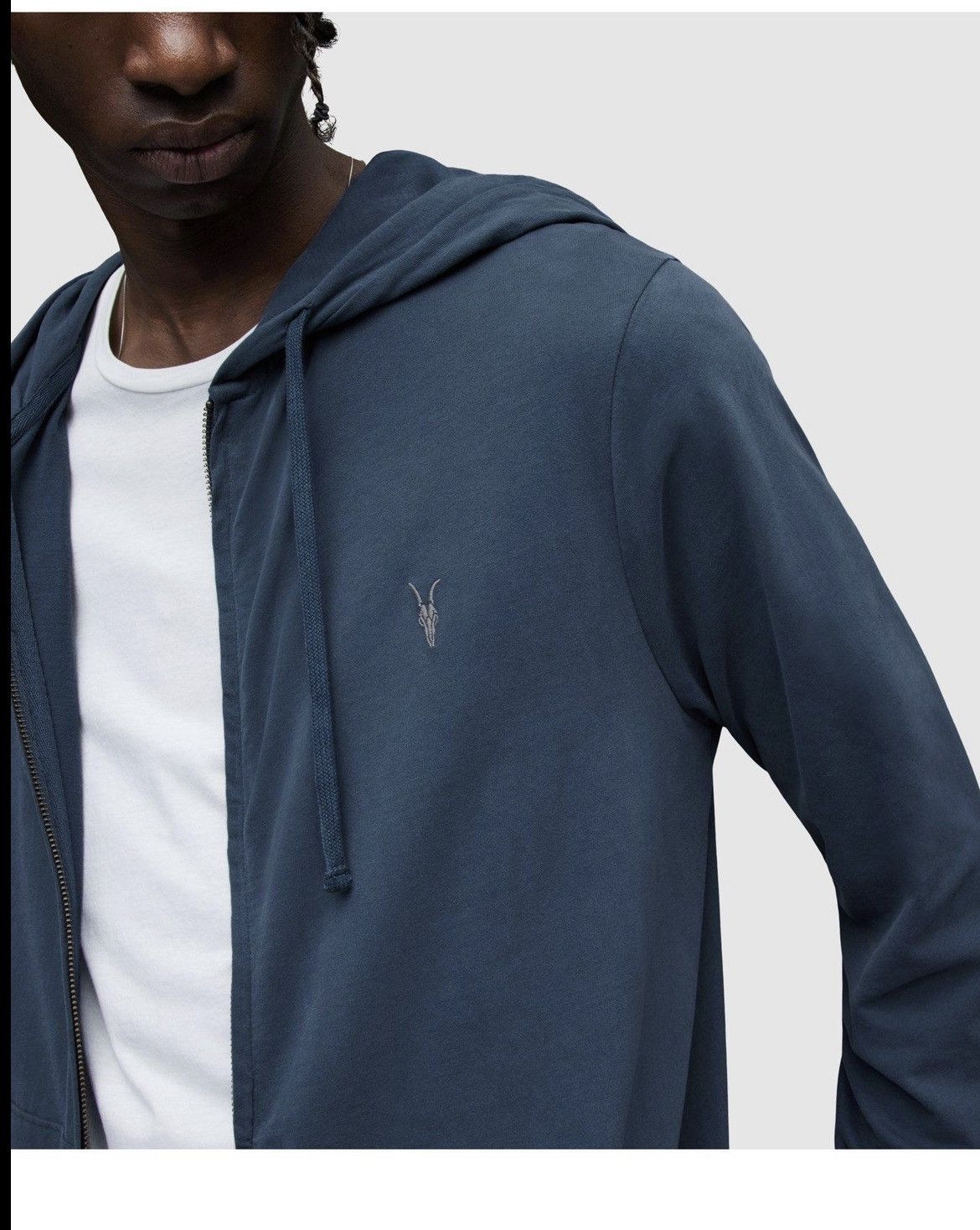 Allsaints × Japanese Brand Mens AllSaints Orian Hoodie streetwear luxury jacket ss Size US L / EU 52-54 / 3 - 2 Thumbnail