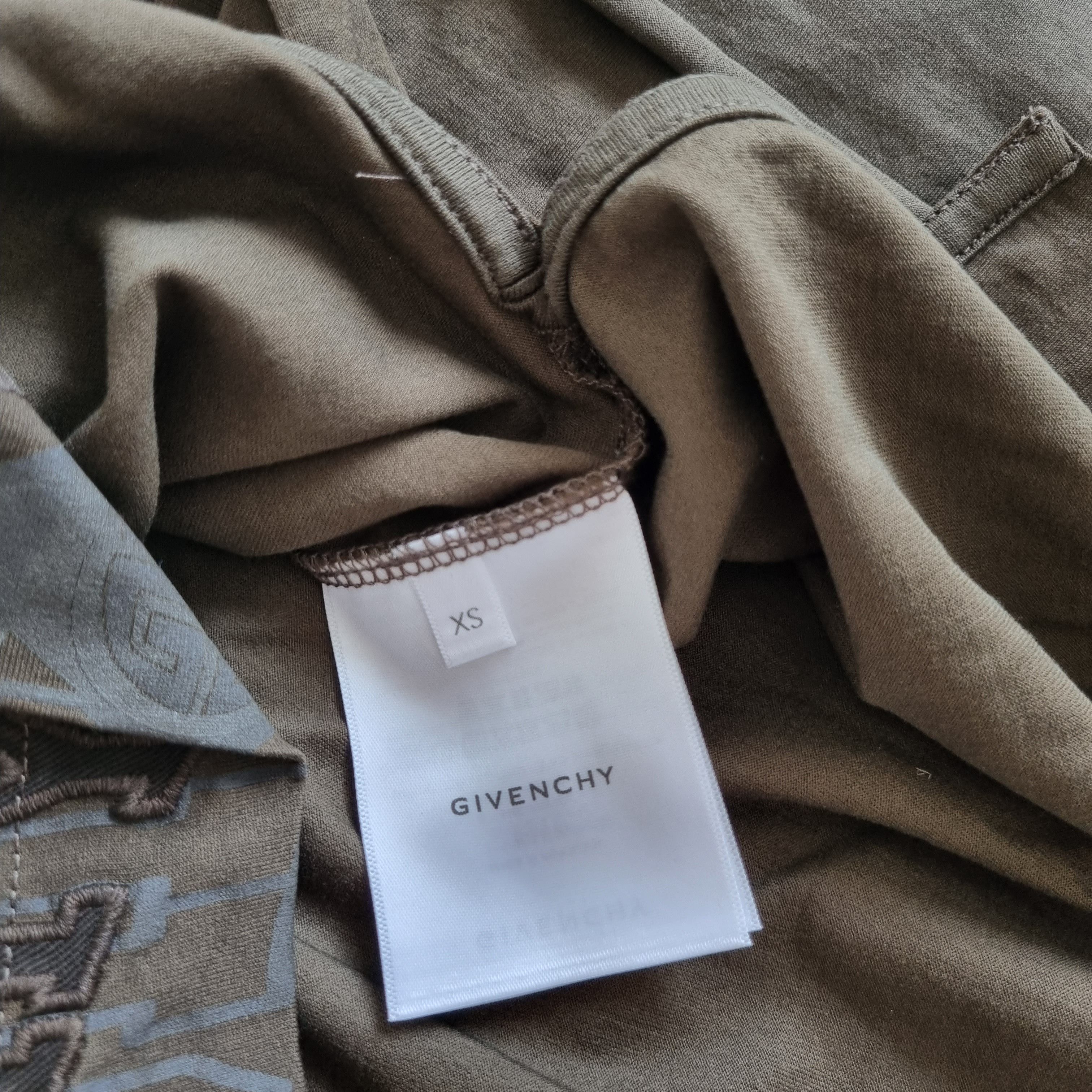 Givenchy Givenchy Matthew Williams Logo A$AP Rocky Khaki XS New Size US XS / EU 42 / 0 - 9 Thumbnail