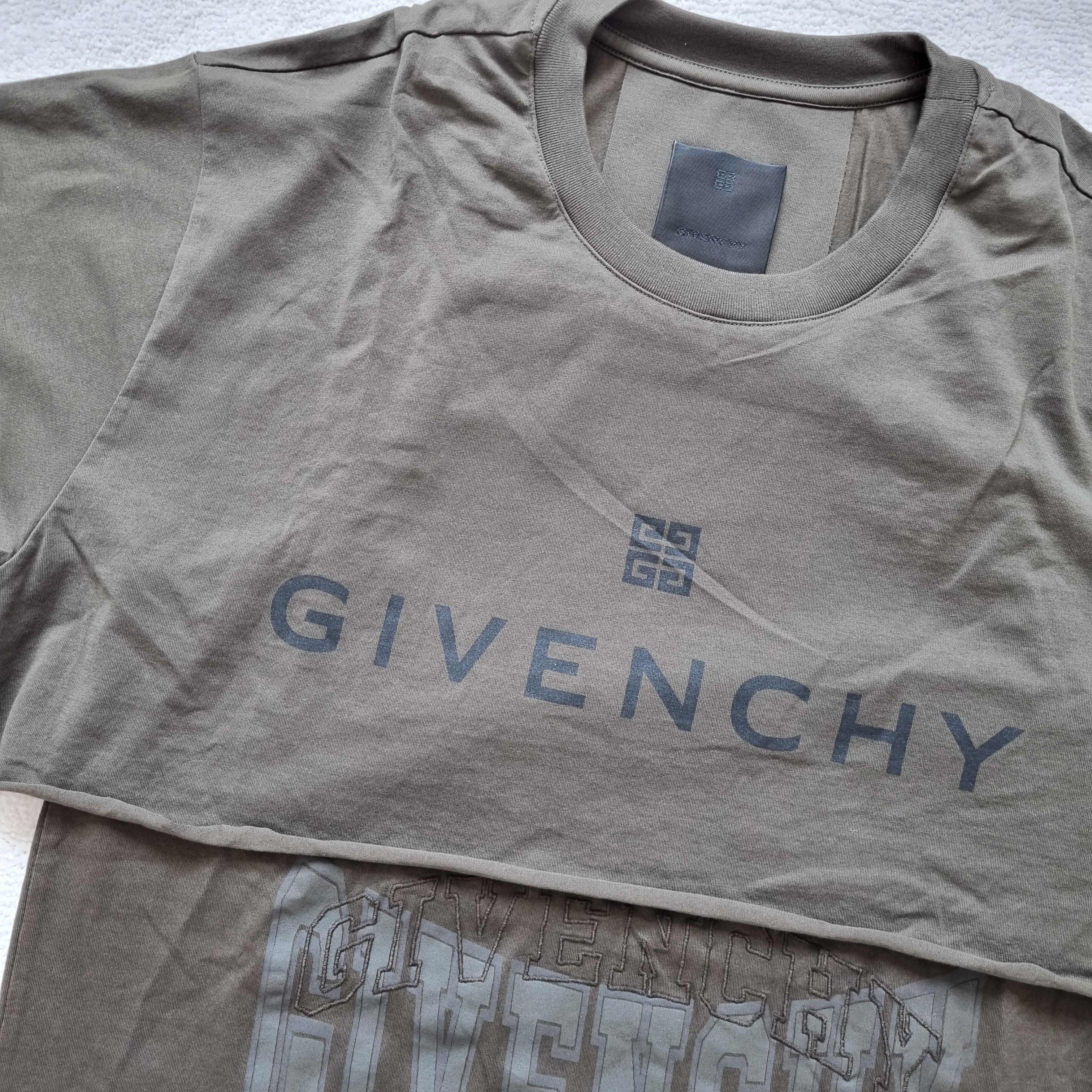 Givenchy Givenchy Matthew Williams Logo A$AP Rocky Khaki XS New Size US XS / EU 42 / 0 - 2 Thumbnail
